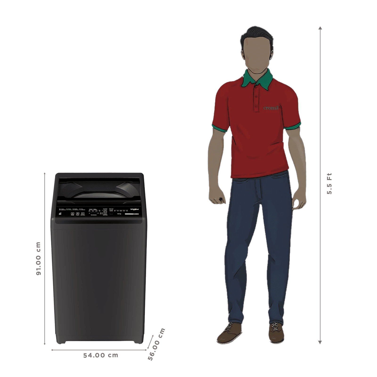 Whirlpool 7 kg 5 Star Fully Automatic Top Load Washing Machine (Classic, 31616, 6th Sense Technology, Grey)_3