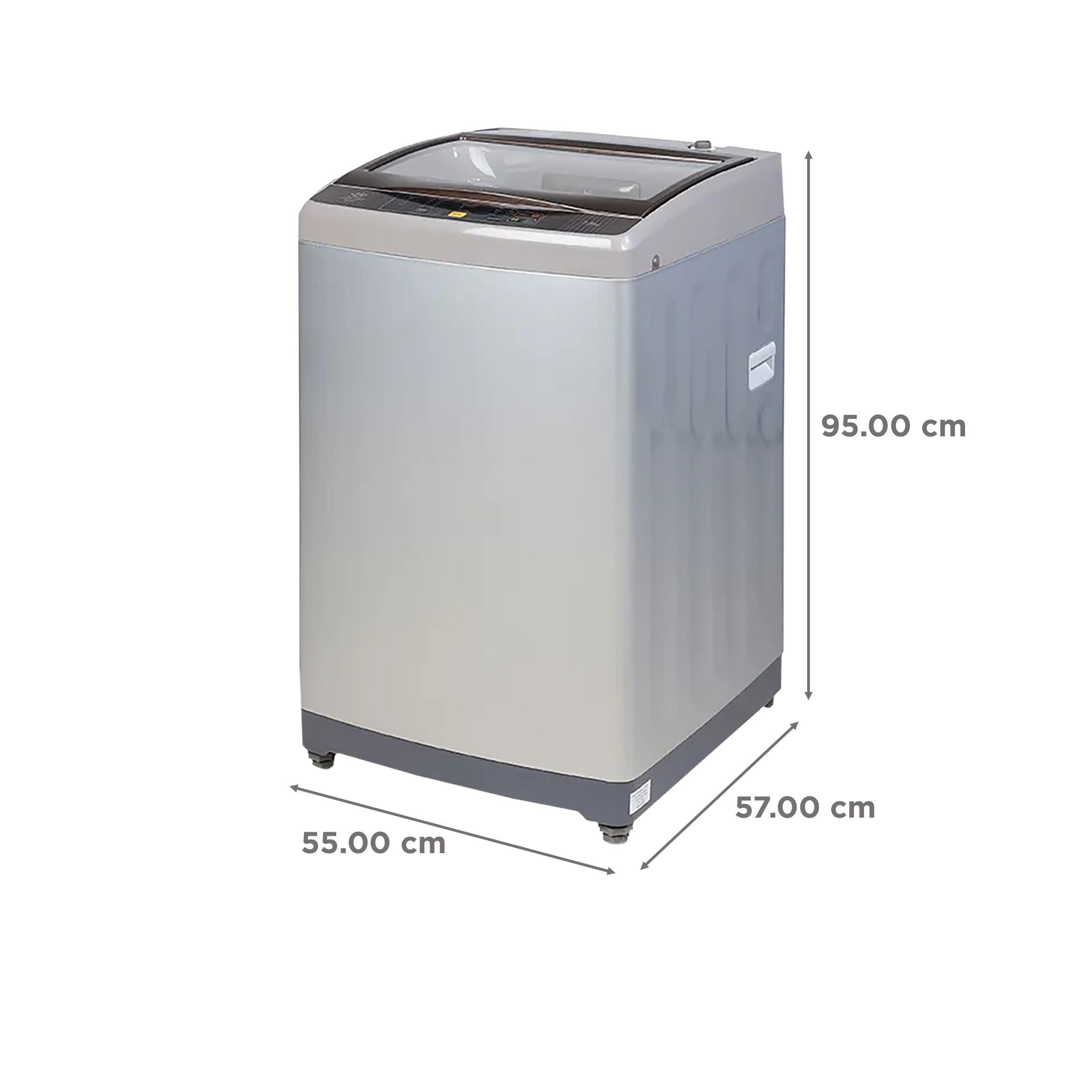 Haier 7.5 Kg 5 Star Fully Automatic Top Load Washing Machine (HWM75-708S5NZP, Oceanus Wave Drum, Brown Grey)_3