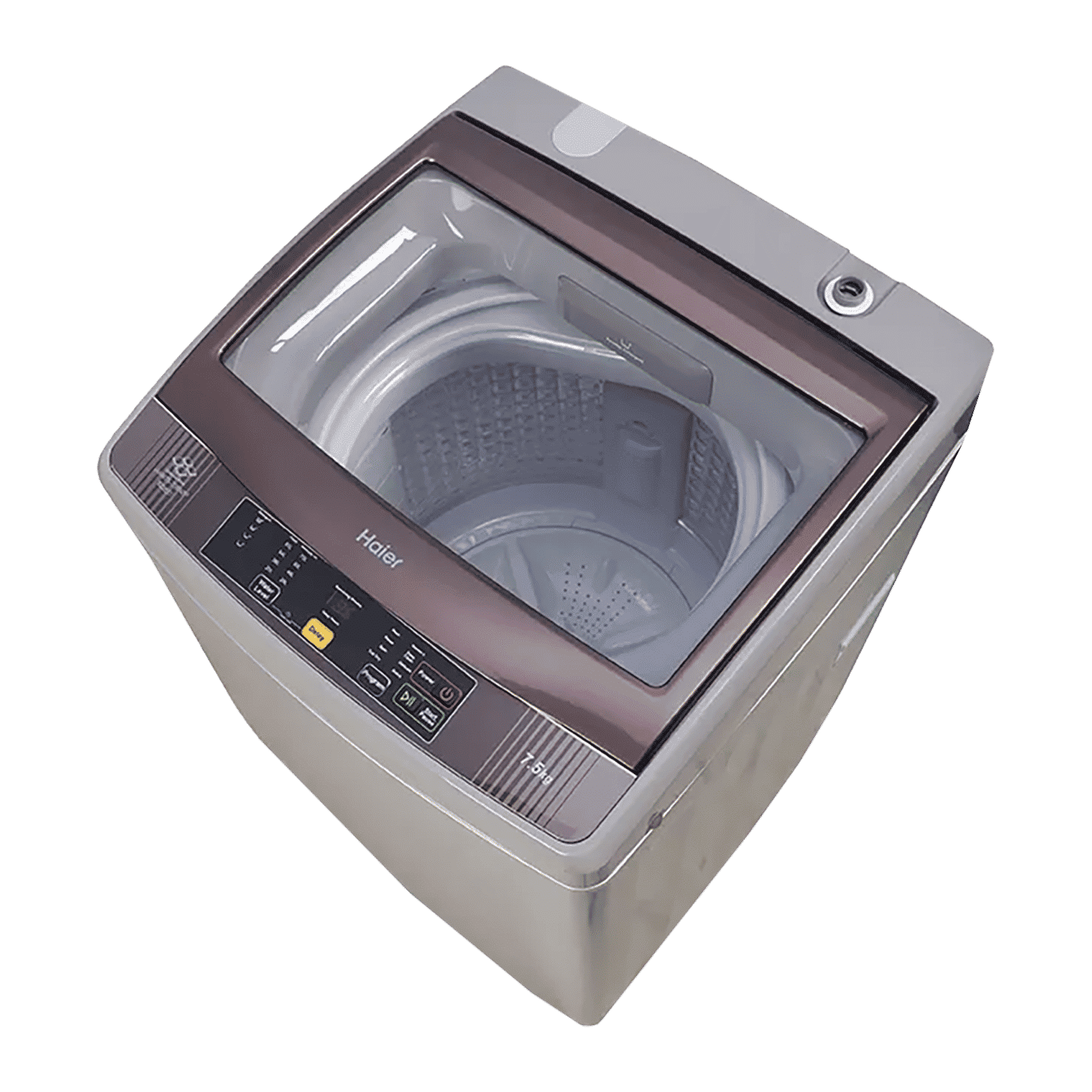 Haier 7.5 Kg 5 Star Fully Automatic Top Load Washing Machine (HWM75-708S5NZP, Oceanus Wave Drum, Brown Grey)_8