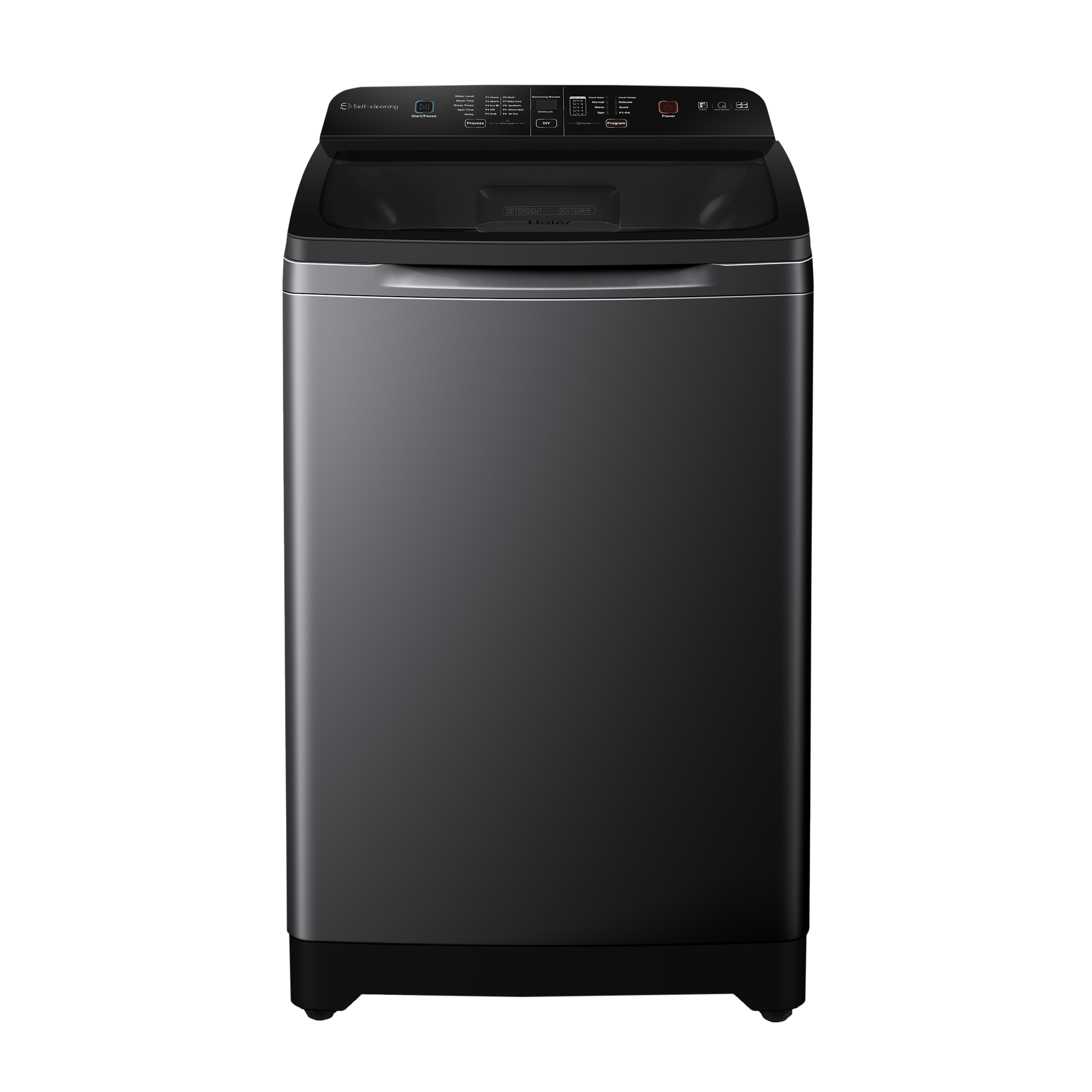 Haier 8 Kg 5 Star Fully Automatic Top Load Washing Machine (HSW80-678ES8NOIDA, Energy Saving, Dark Jade Silver)_1