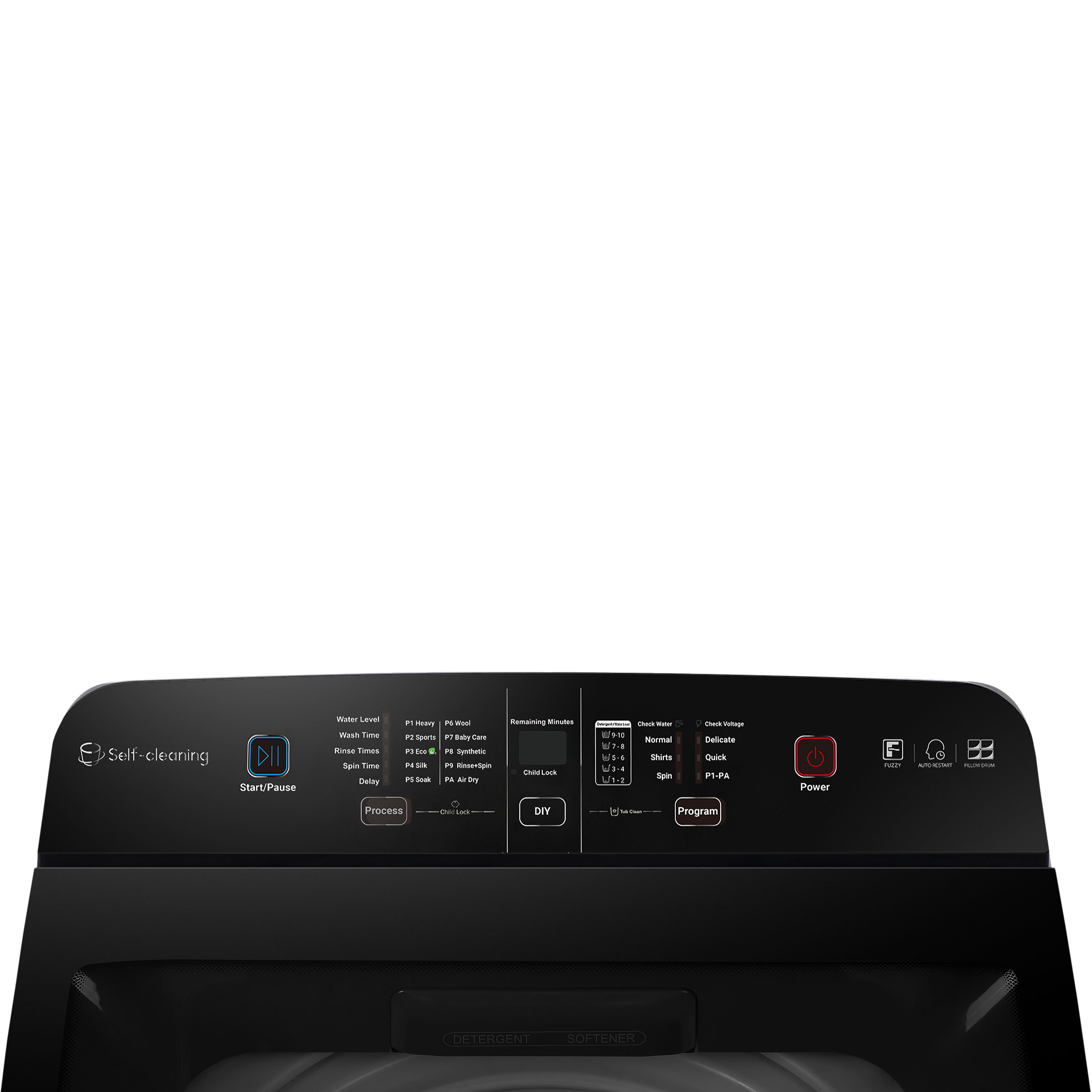 Haier 8 Kg 5 Star Fully Automatic Top Load Washing Machine (HSW80-678ES8NOIDA, Energy Saving, Dark Jade Silver)_9