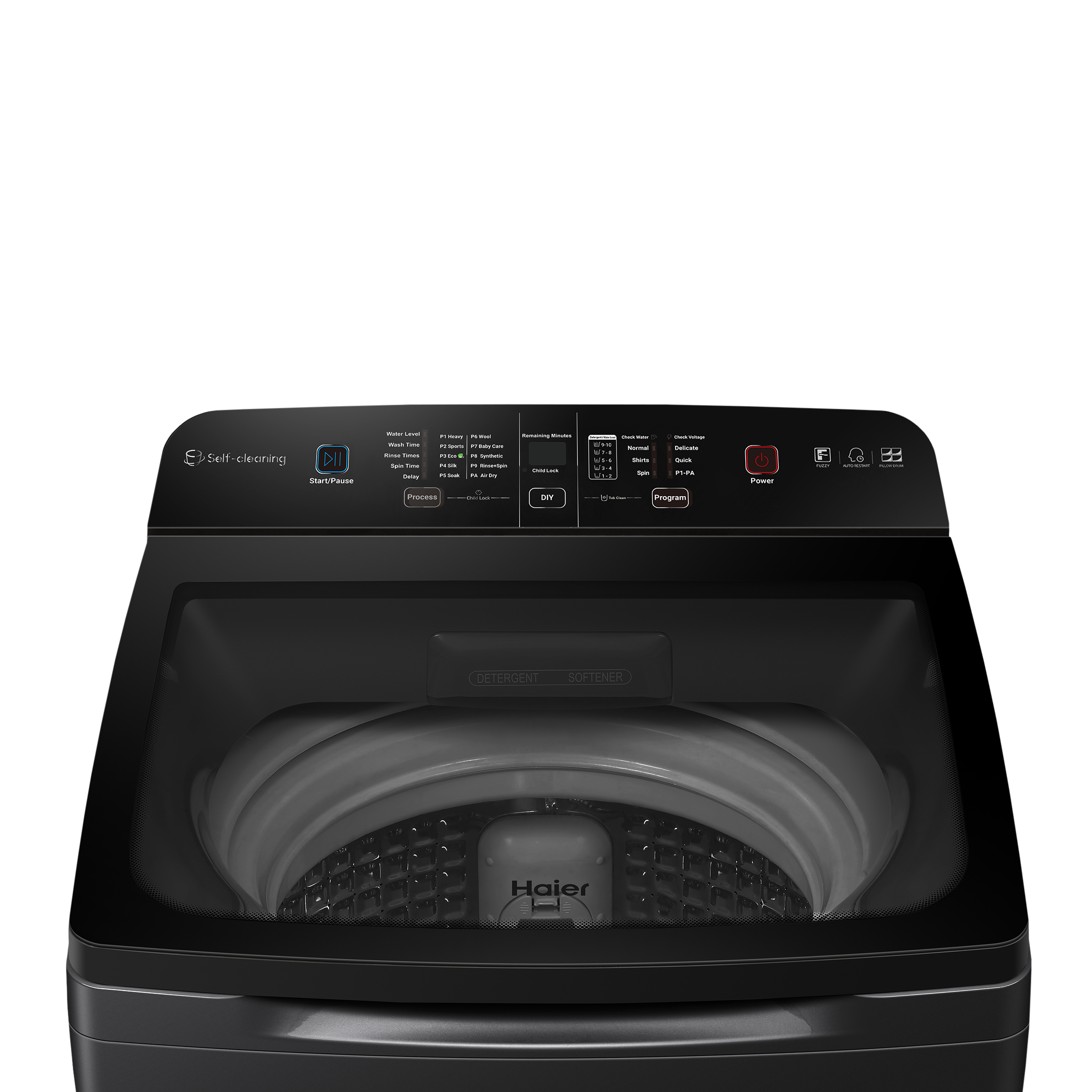 Haier 8 Kg 5 Star Fully Automatic Top Load Washing Machine (HSW80-678ES8NOIDA, Energy Saving, Dark Jade Silver)_4