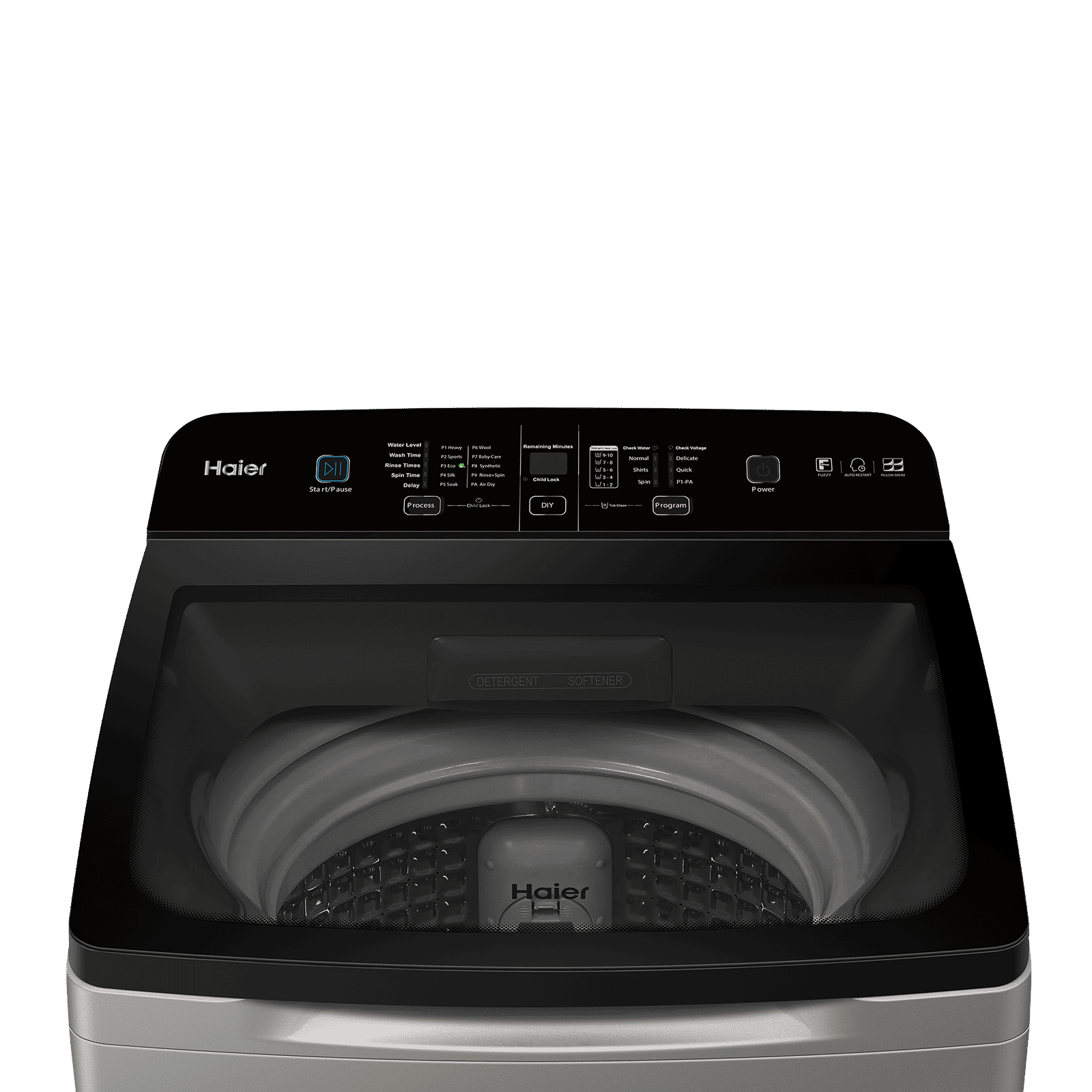 Haier 7.5 kg Fully Automatic Top Load Washing Machine (HWM75-H678ES5, In-built Heater, Silver Brown) Haier 7.5 kg Fully Automatic Top Load Washing Machine (HWM75-H678ES5, In-built Heater, Silver Brown)_4