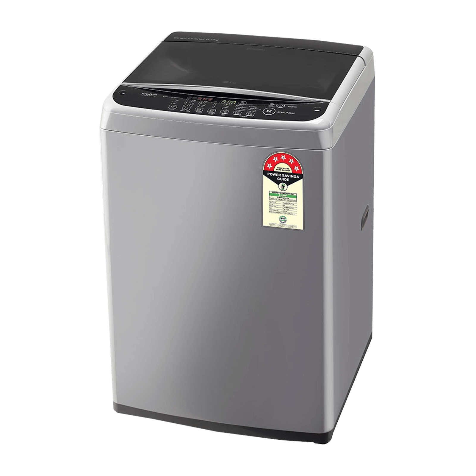 LG 8 kg 5 Star Inverter Fully Automatic Top Load Washing Machine (T80SNSF1Z.ASFQEIL, Stainless Steel Tub, Silver) LG 8 kg 5 Star Inverter Fully Automatic Top Load Washing Machine (T80SNSF1Z.ASFQEIL, Stainless Steel Tub, Silver)_4