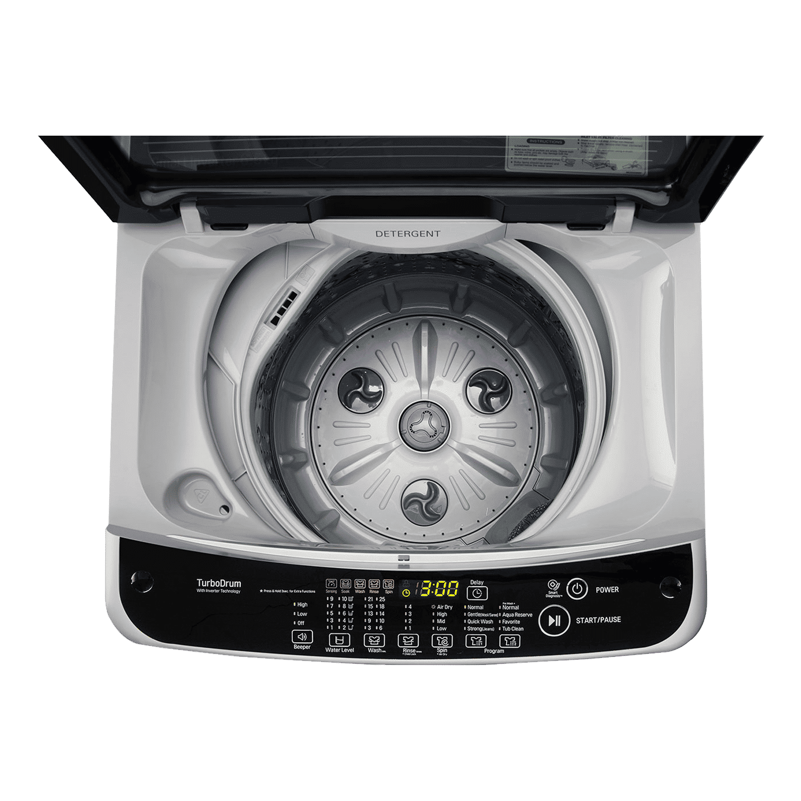 LG 8 kg 5 Star Inverter Fully Automatic Top Load Washing Machine (T80SNSF1Z.ASFQEIL, Stainless Steel Tub, Silver) LG 8 kg 5 Star Inverter Fully Automatic Top Load Washing Machine (T80SNSF1Z.ASFQEIL, Stainless Steel Tub, Silver)_6