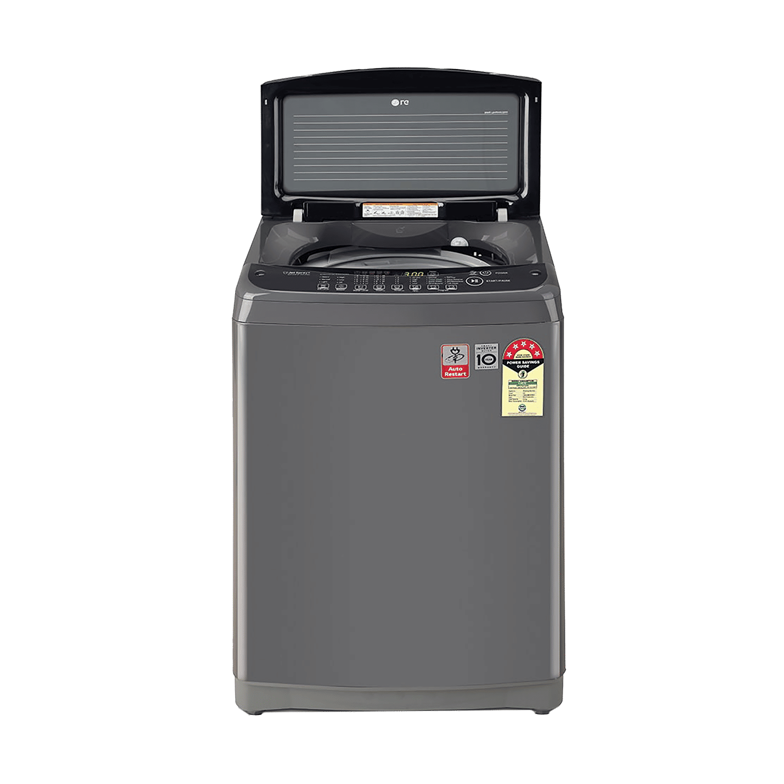 LG 8 kg 5 Star Inverter Fully Automatic Top Load Washing Machine (T80AJMB1Z.ABMQEIL, Stainless Steel Tub, Middle Black)_7