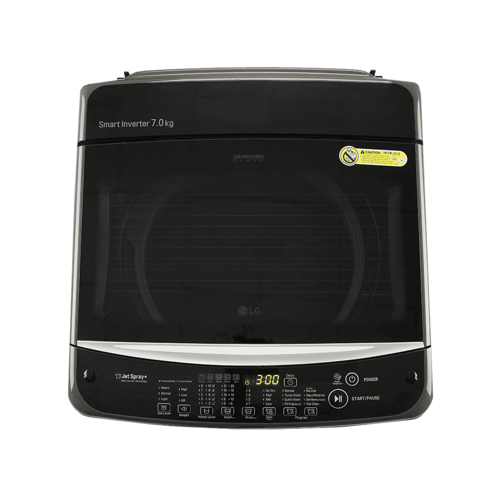 LG 7 kg 5 Star Inverter Fully Automatic Top Load Washing Machine (T70AJMB1Z.ABMQEIL, Stainless Steel Tub, Middle Black) LG 7 kg 5 Star Inverter Fully Automatic Top Load Washing Machine (T70AJMB1Z.ABMQEIL, Stainless Steel Tub, Middle Black)_4