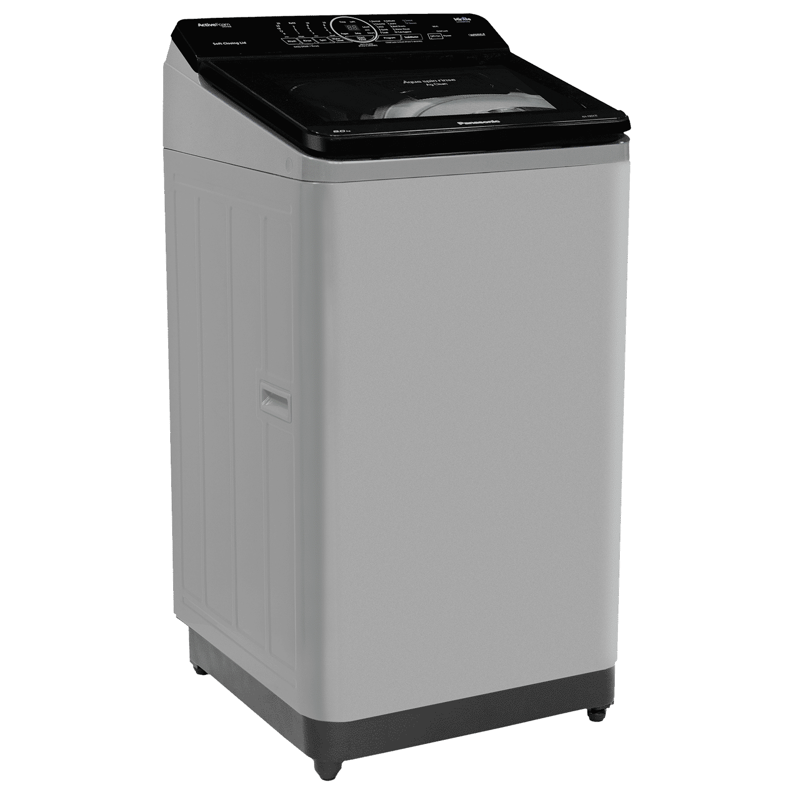 Panasonic 8 kg Fully Automatic Top Load Washing Machine (X10, NA-F80X10CRB, 12 Wash Programmes, Charcoal Inox Grey)_5