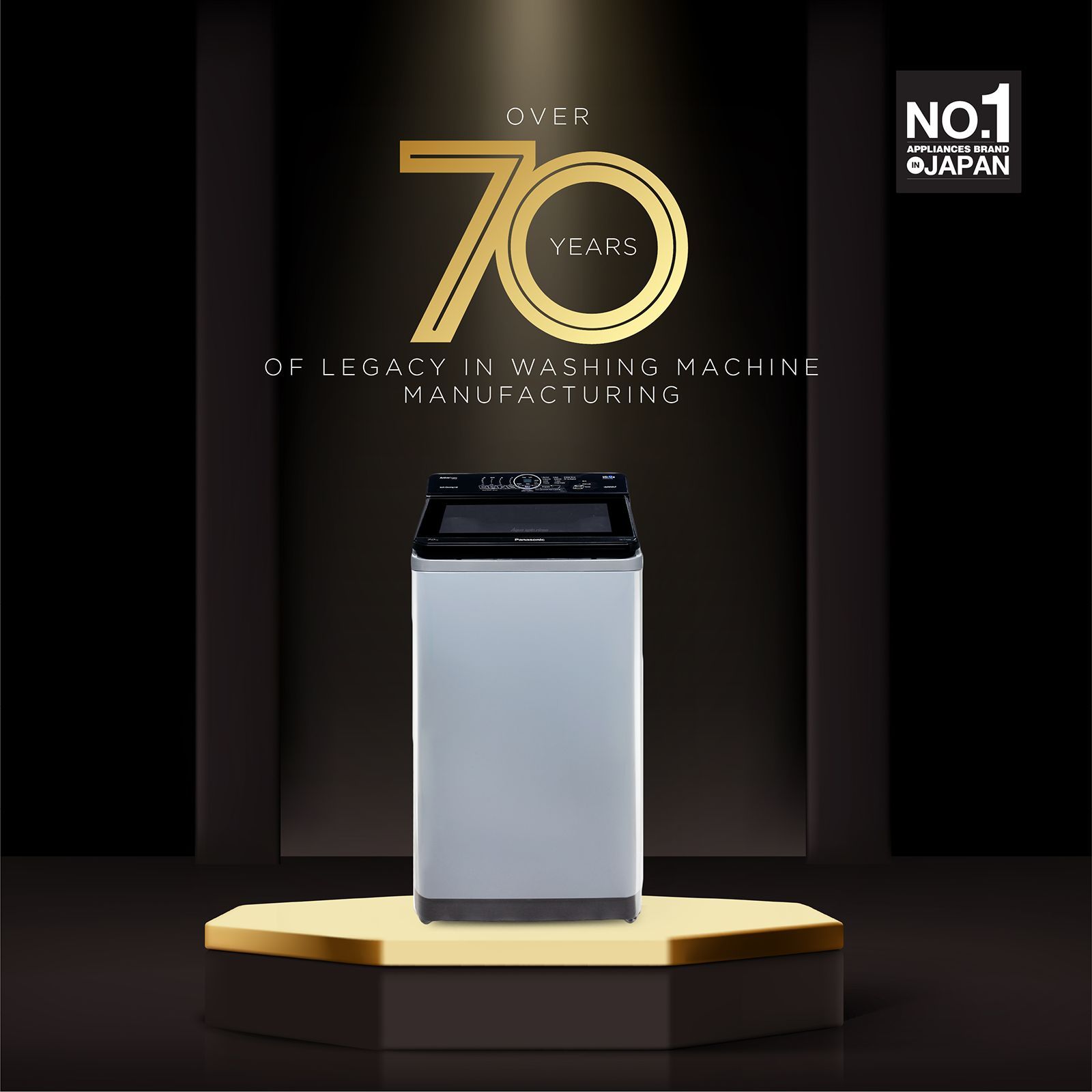 Panasonic 7 kg Fully Automatic Top Load Washing Machine (NA-F70V10LRB, In-built Heater, Silver) Panasonic 7 kg Fully Automatic Top Load Washing Machine (NA-F70V10LRB, In-built Heater, Silver)_16