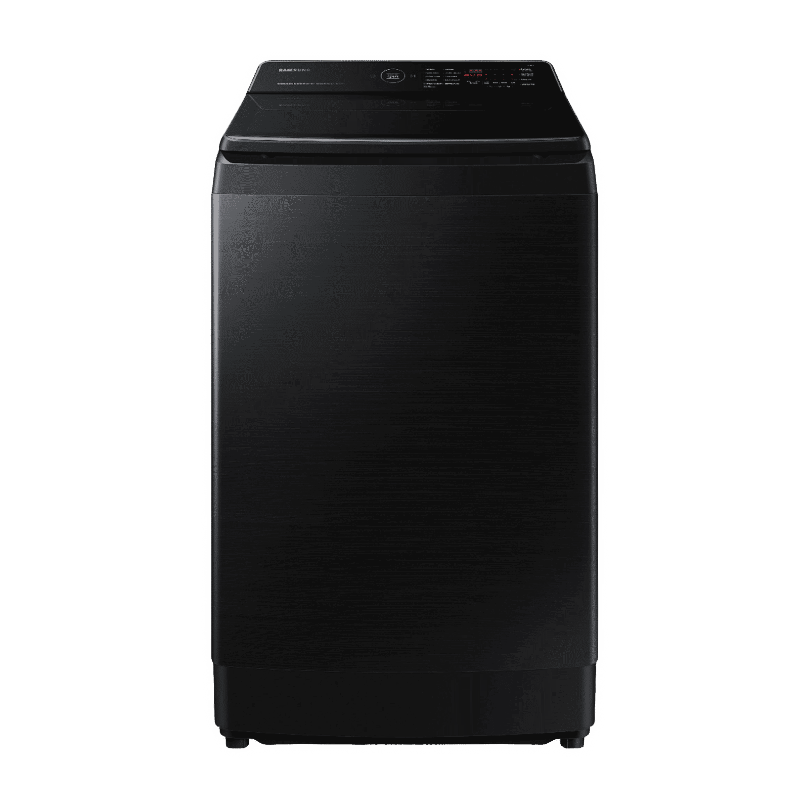 SAMSUNG 13 kg 5 Star Inverter Fully Automatic Top Load Washing Machine (WA13CG5886BVTL, Diamond Drum, Black Caviar)_1