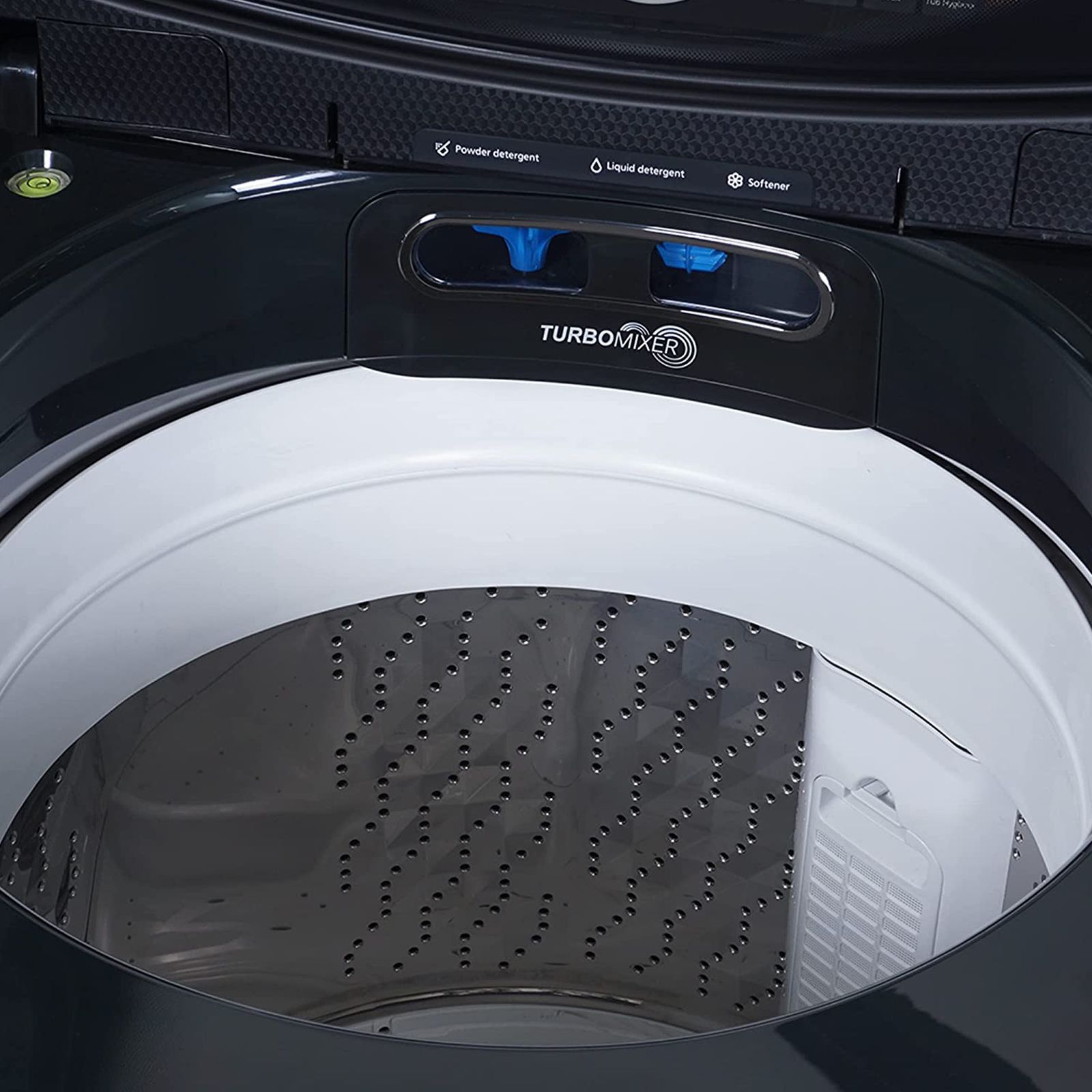 Panasonic 13.5 kg Inverter Fully Automatic Top Load Washing Machine (NA-FD135V1BB, In-built Heater, Black Silver)_6