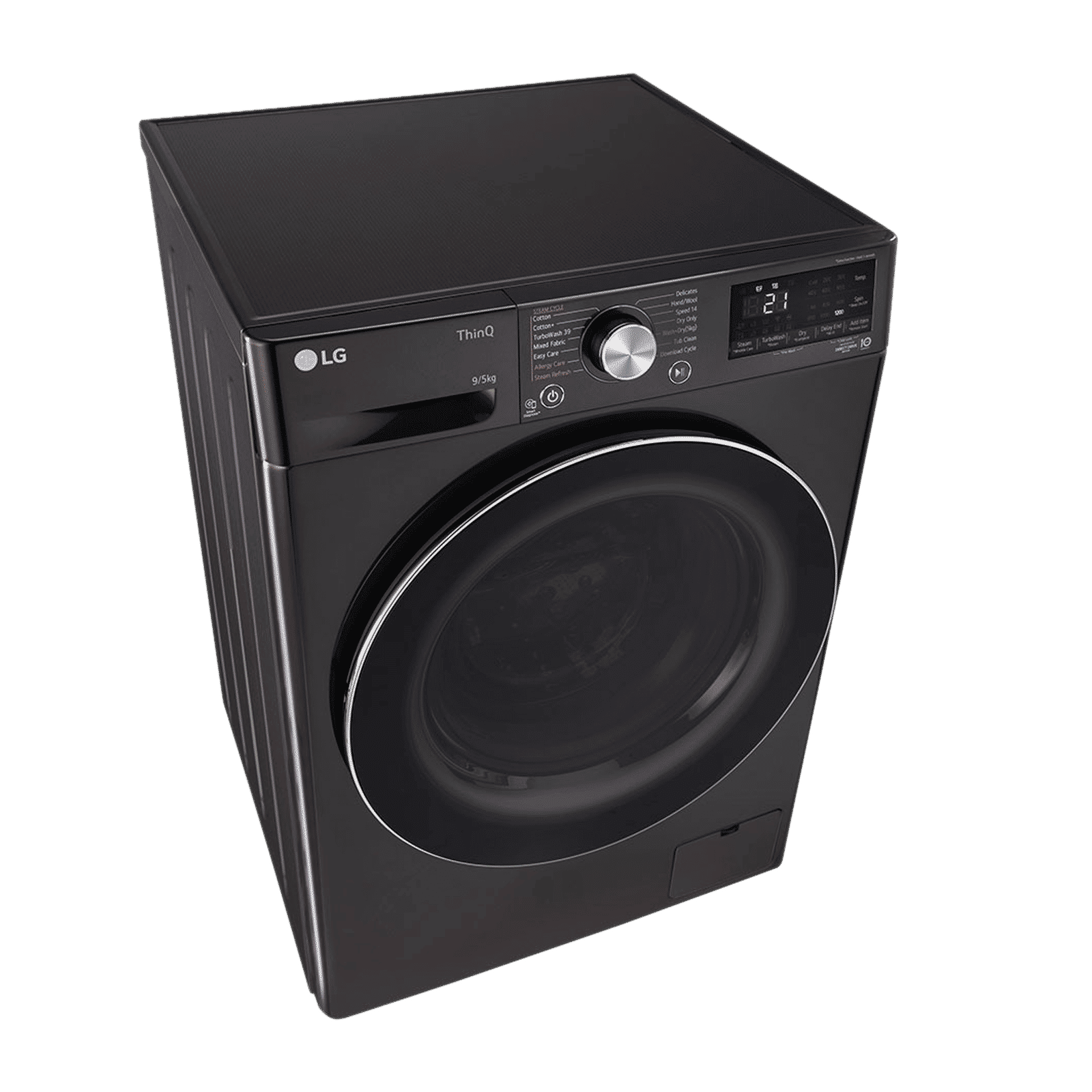 LG 9/5 kg 5 Star Fully Automatic Front Load Washer Dryer(FHD0905STB.ABLQEIL, In-built Heater, Black) LG 9/5 kg 5 Star Fully Automatic Front Load Washer Dryer(FHD0905STB.ABLQEIL, In-built Heater, Black)_12