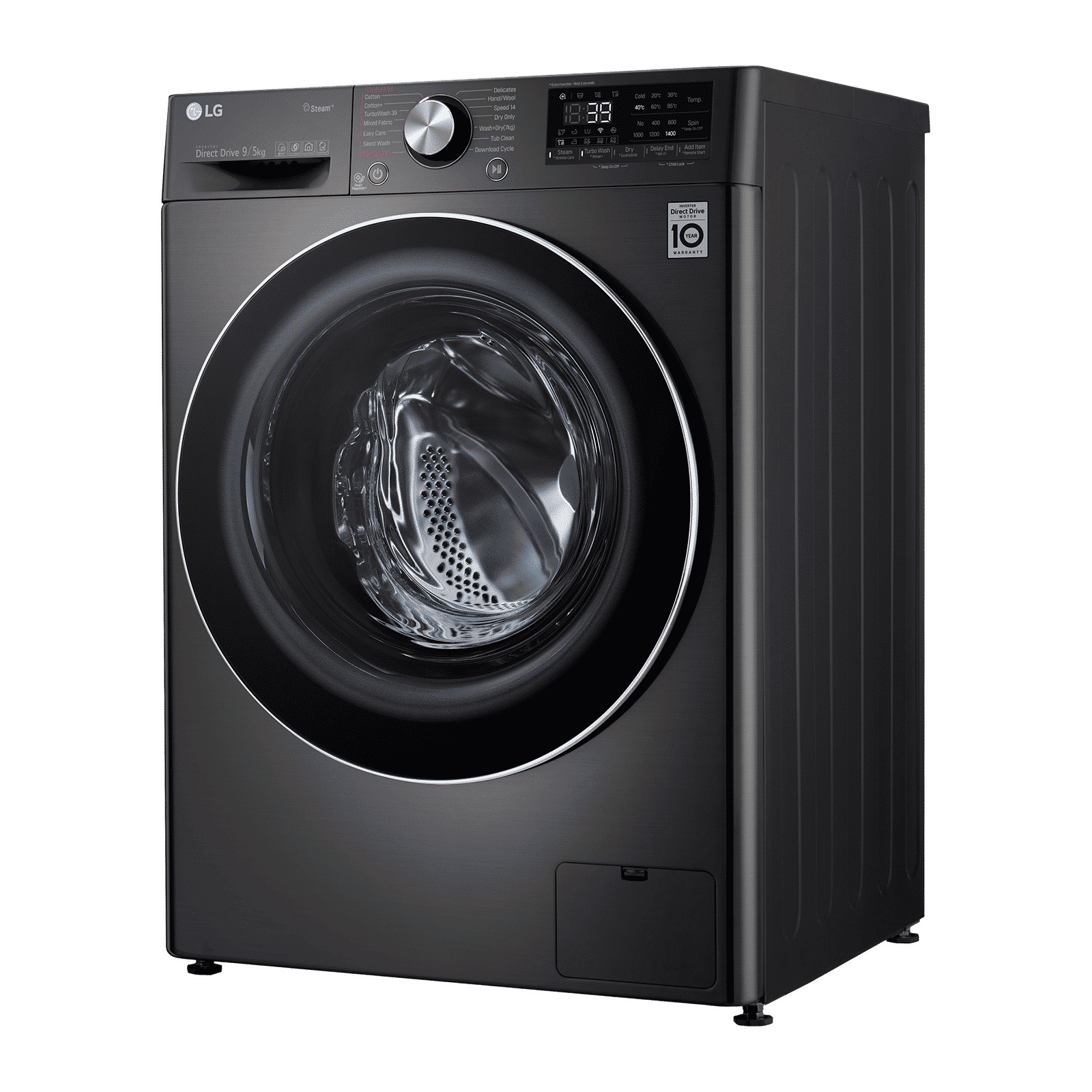 LG 9/5 kg 5 Star Fully Automatic Front Load Washer Dryer(FHD0905STB.ABLQEIL, In-built Heater, Black) LG 9/5 kg 5 Star Fully Automatic Front Load Washer Dryer(FHD0905STB.ABLQEIL, In-built Heater, Black)_6