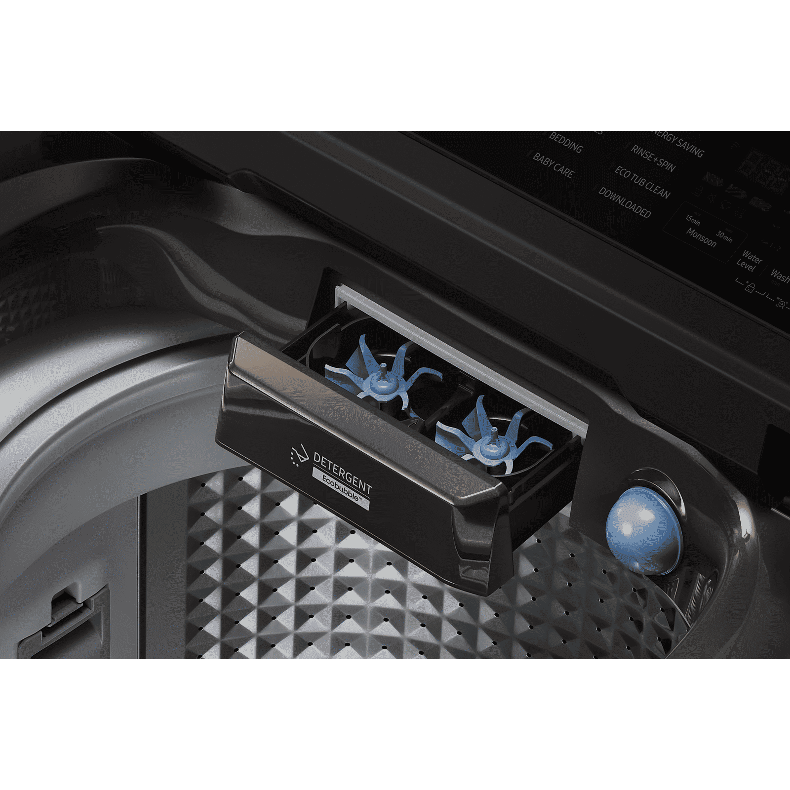 SAMSUNG 8 kg 5 Star Inverter Fully Automatic Top Load Washing Machine (WA80BG4546BRTL, Diamond Drum, Rose Brown)_4