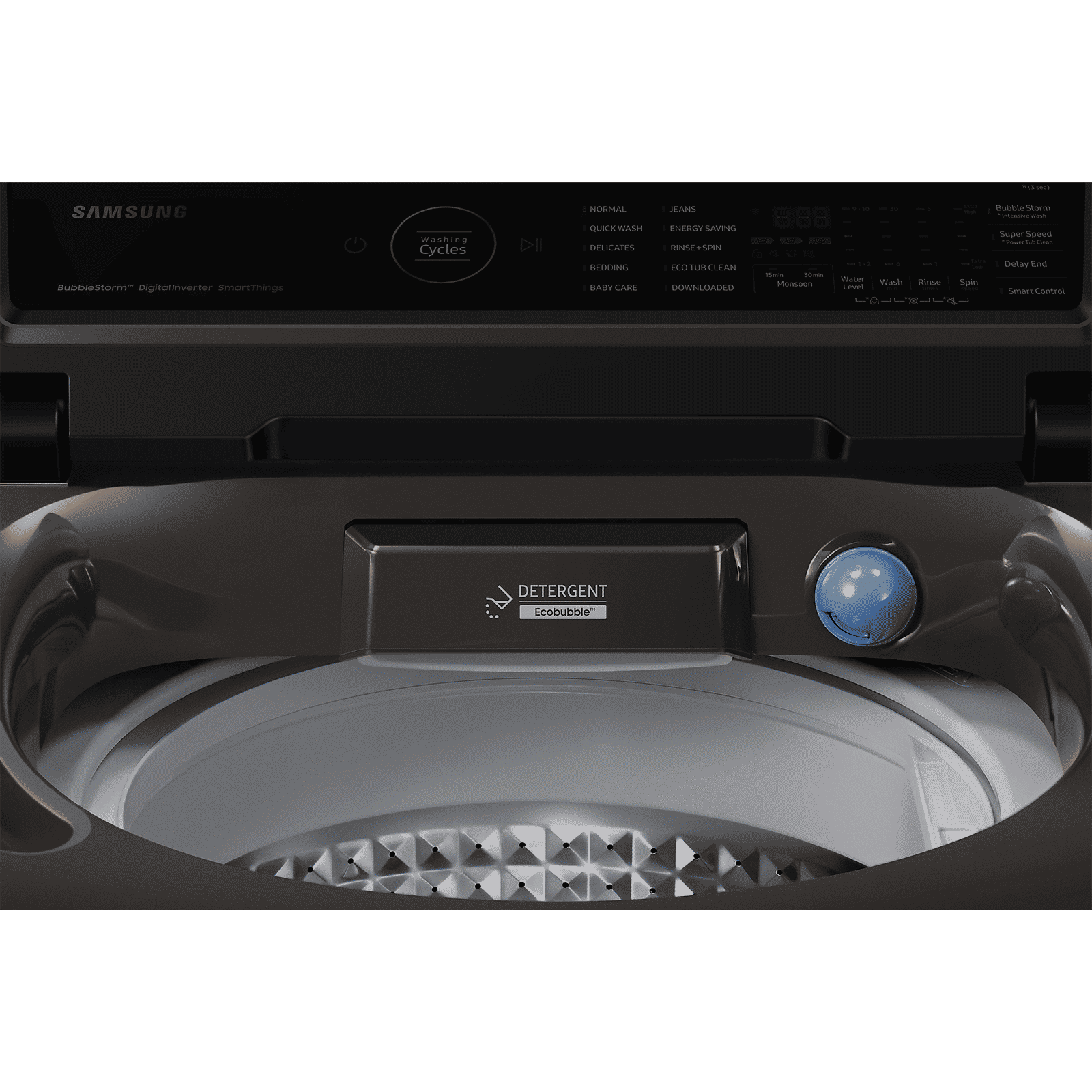 SAMSUNG 8 kg 5 Star Inverter Fully Automatic Top Load Washing Machine (WA80BG4546BRTL, Diamond Drum, Rose Brown)_7