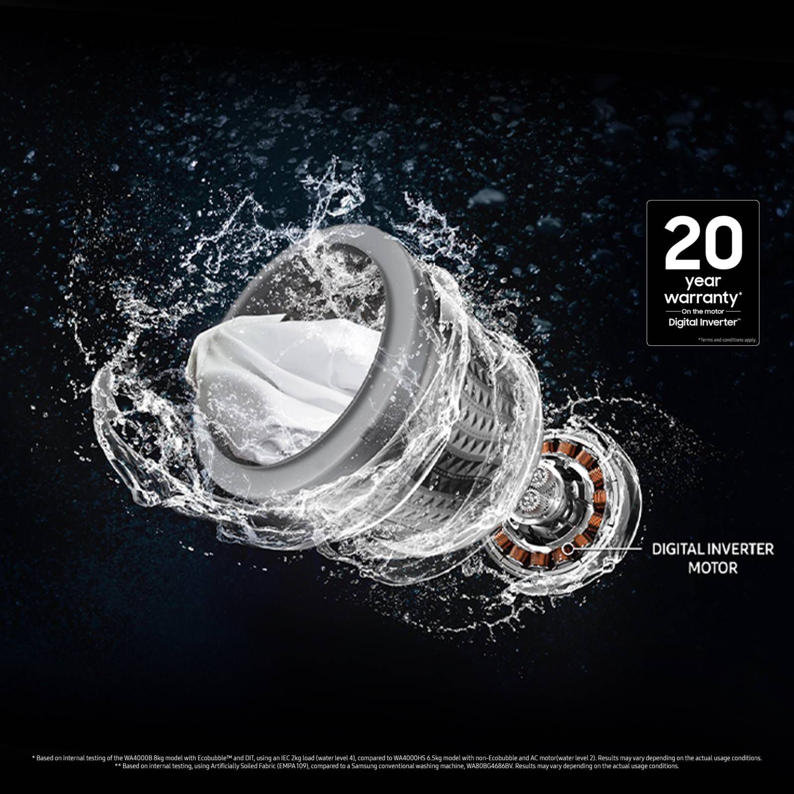 SAMSUNG 8 kg 5 Star Inverter Fully Automatic Top Load Washing Machine (WA80BG4546BRTL, Diamond Drum, Rose Brown)_14