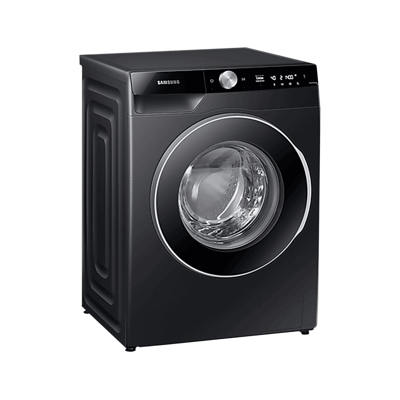 SAMSUNG 8 kg 5 Star Inverter Fully Automatic Front Load Washing Machine (WW80T604DLB1TL, Built-in Heater, Black Caviar)_5
