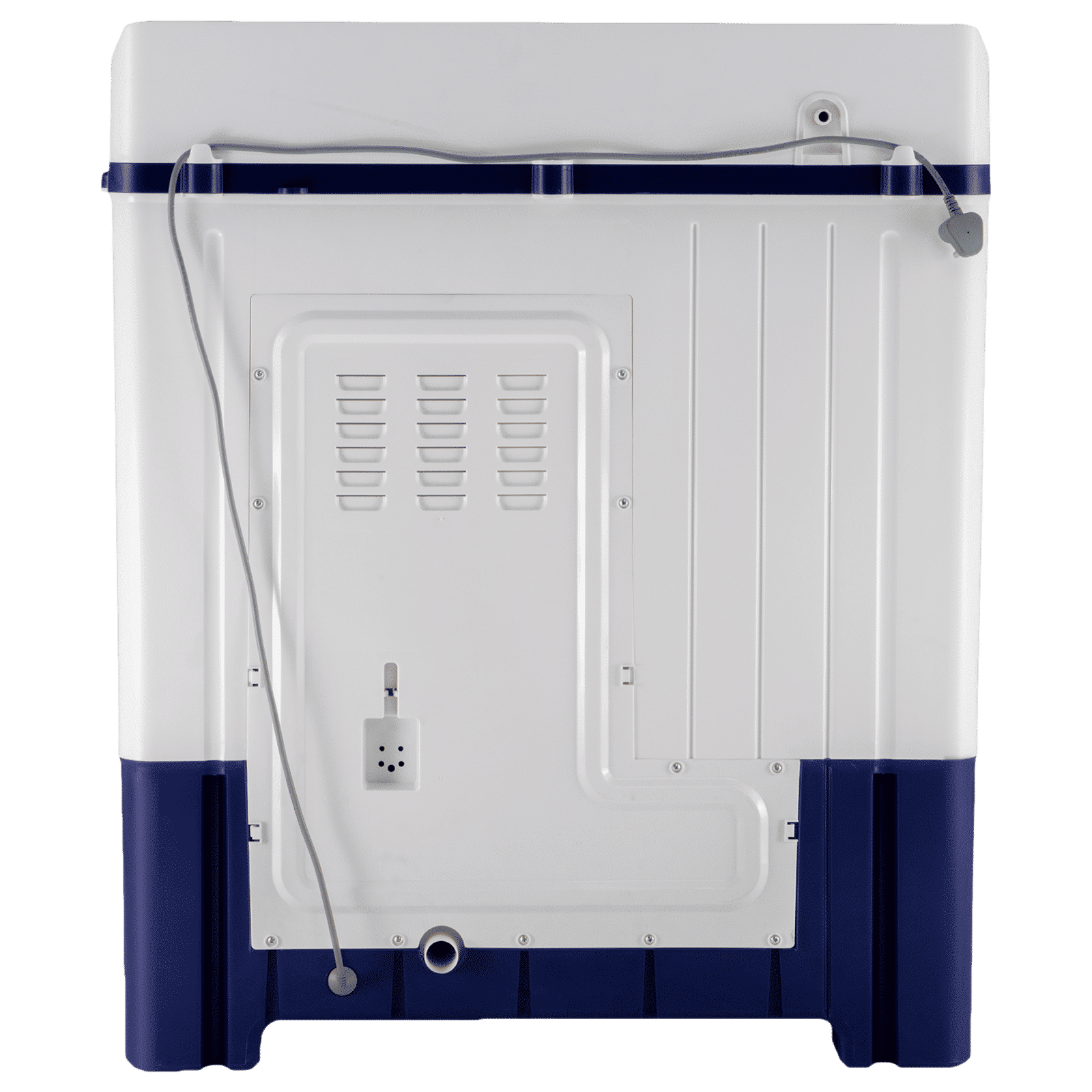 VOLTAS beko 8 kg Semi Automatic Washing Machine with Water Level Adjuster (WTT80DBLTF, Blue)_6