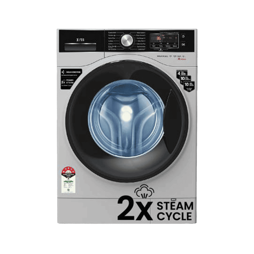 IFB 8 kg 5 Star Fully Automatic Front Load Washing Machine (Senator SXS 8012, In-built Heater, Silver)_1