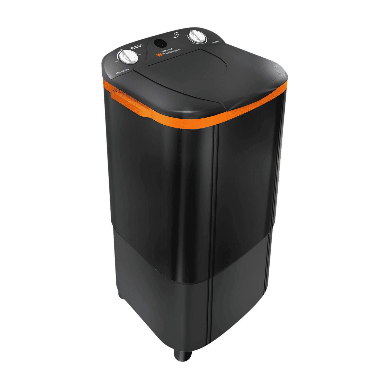 White Westinghouse 7.5 kg Semi Automatic Washer with Pulsator Washing Technique (WCS7500, Grey) White Westinghouse 7.5 kg Semi Automatic Washer with Pulsator Washing Technique (WCS7500, Grey)_5