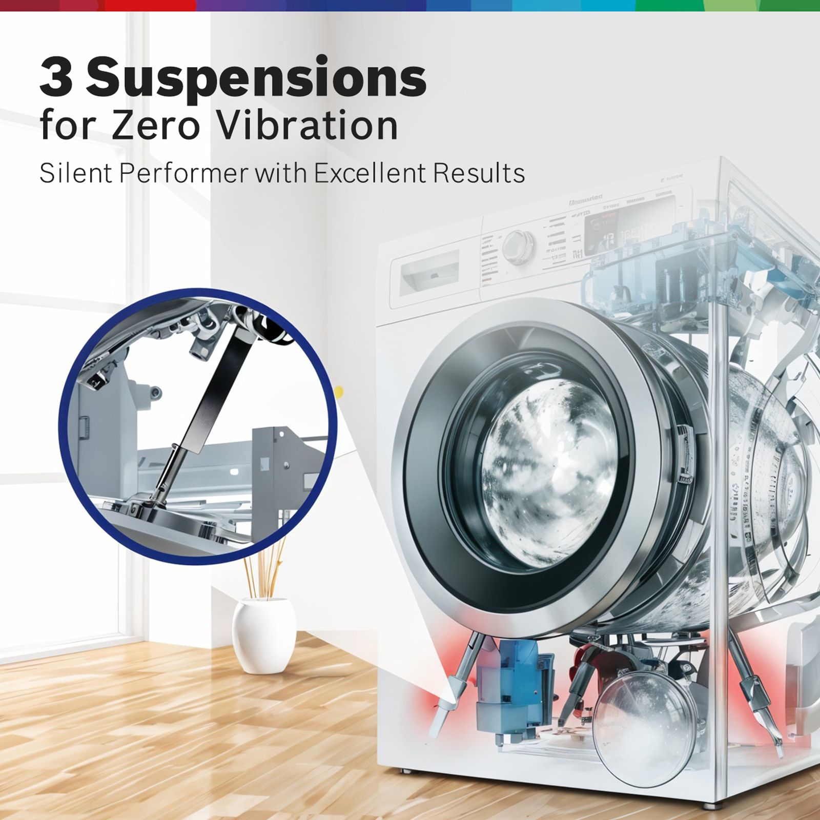 BOSCH 8 kg Fully Automatic Front Load Washing Machine (Series 6, WGA1320SIN, Auto Stain Removal, Silver)_7