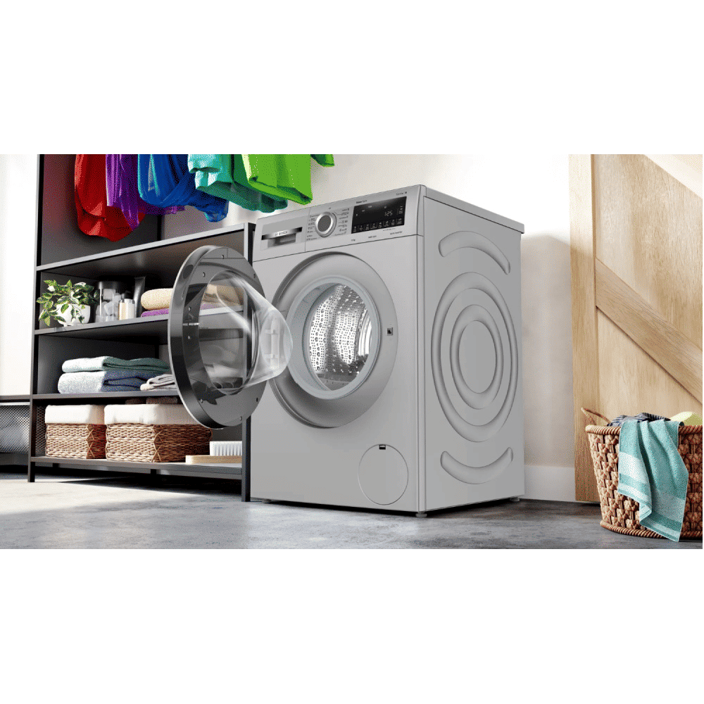 BOSCH 8 kg Fully Automatic Front Load Washing Machine (Series 6, WGA2341SIN, Auto Stain Removal, Silver)_6