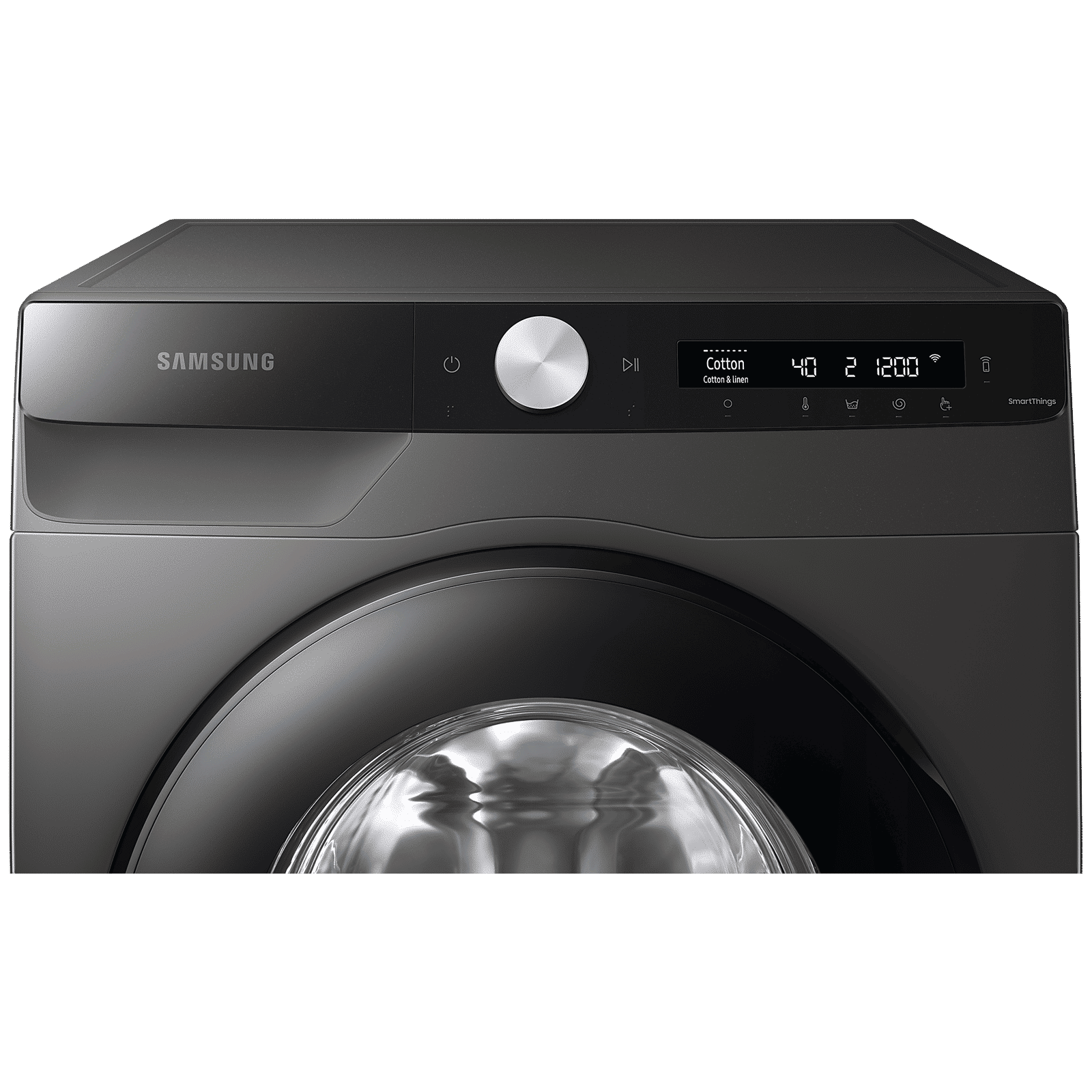 SAMSUNG 8 kg 5 Star Inverter Fully Automatic Front Load Washing Machine (AI Ecobubble, WW80T504DAX1TL, Diamond Drum, Dark Grey)_4