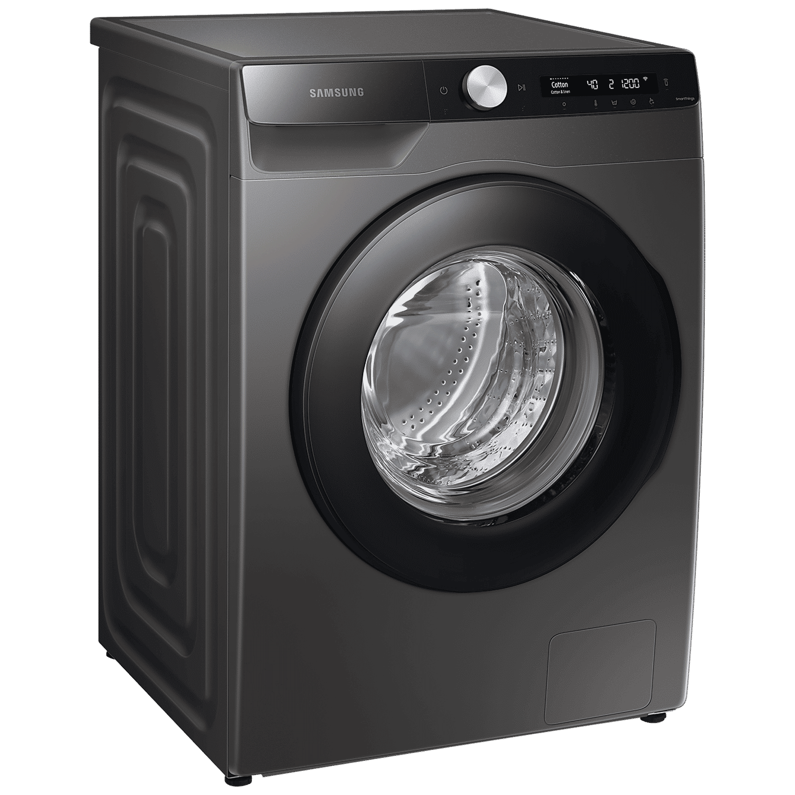 SAMSUNG 8 kg 5 Star Inverter Fully Automatic Front Load Washing Machine (AI Ecobubble, WW80T504DAX1TL, Diamond Drum, Dark Grey)_5