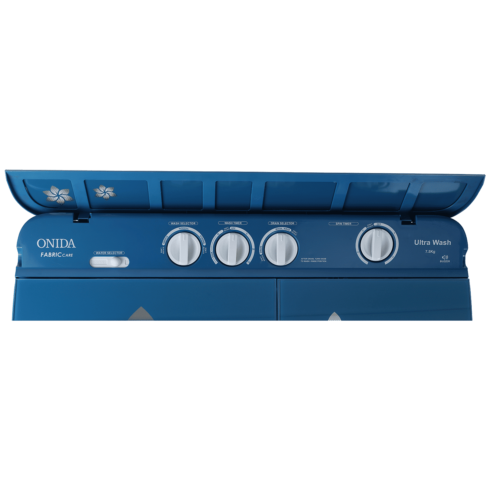 ONIDA 7.5 kg 5 Star Semi-Automatic Top Load Washing Machine (S75SCB, Tailored Wash, Blue)_4