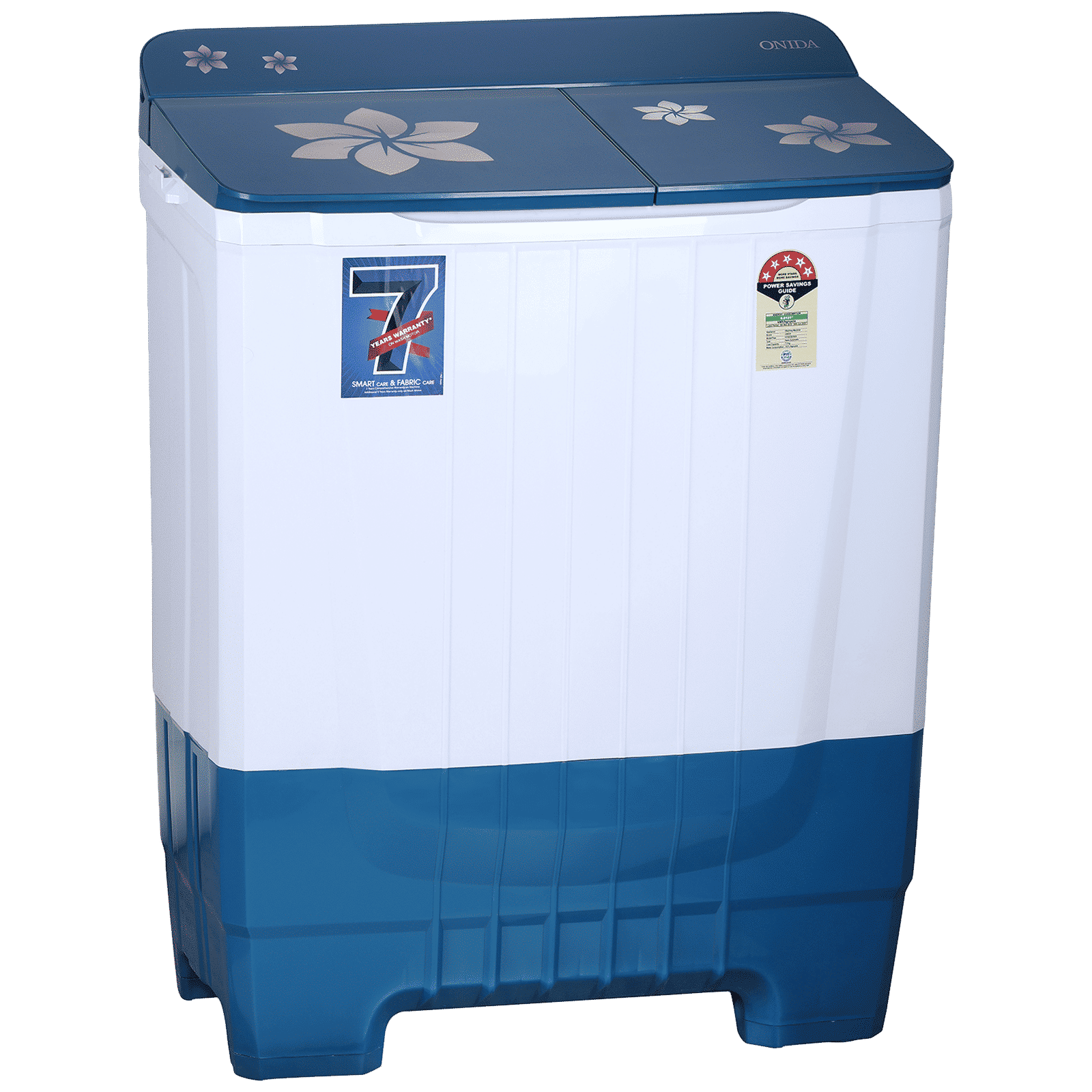 ONIDA 7.5 kg 5 Star Semi-Automatic Top Load Washing Machine (S75SCB, Tailored Wash, Blue)_5