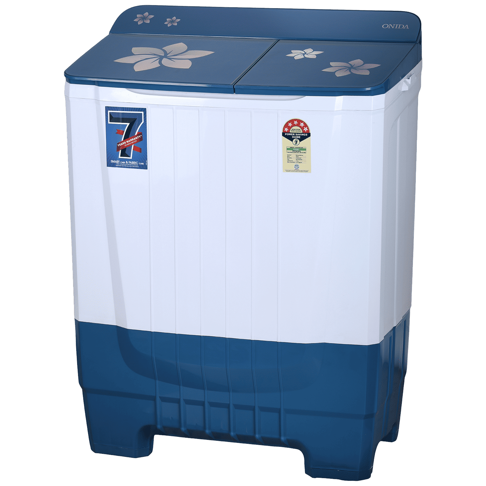 ONIDA 7.5 kg 5 Star Semi-Automatic Top Load Washing Machine (S75SCB, Tailored Wash, Blue)_6