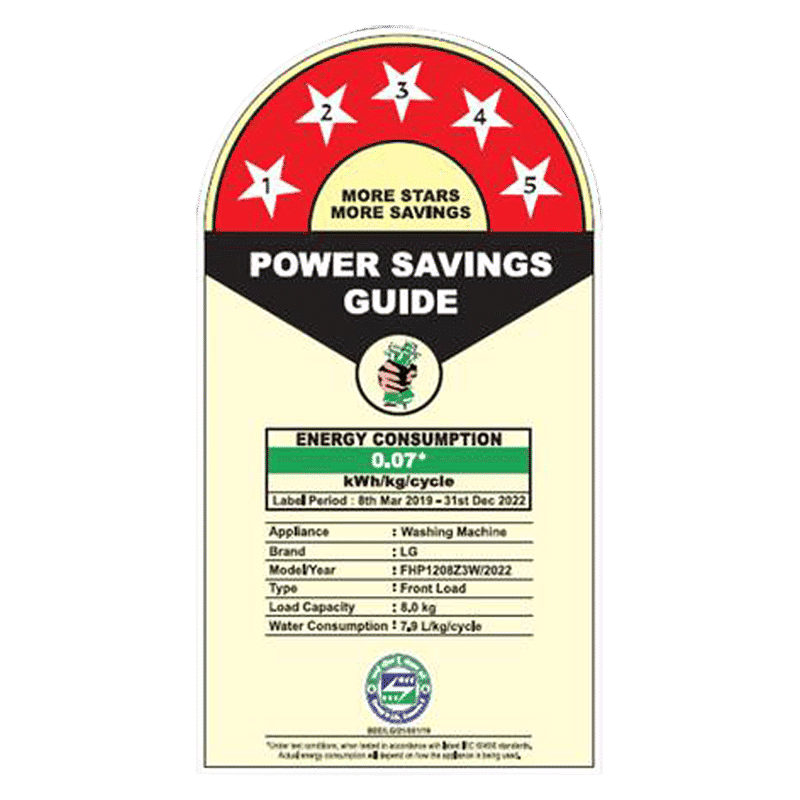 LG 8 kg 5 Star Inverter Fully Automatic Front Load Washing Machine (FHP1208Z3W, AI Direct Drive Technology, White) LG 8 kg 5 Star Inverter Fully Automatic Front Load Washing Machine (FHP1208Z3W, AI Direct Drive Technology, White)_13