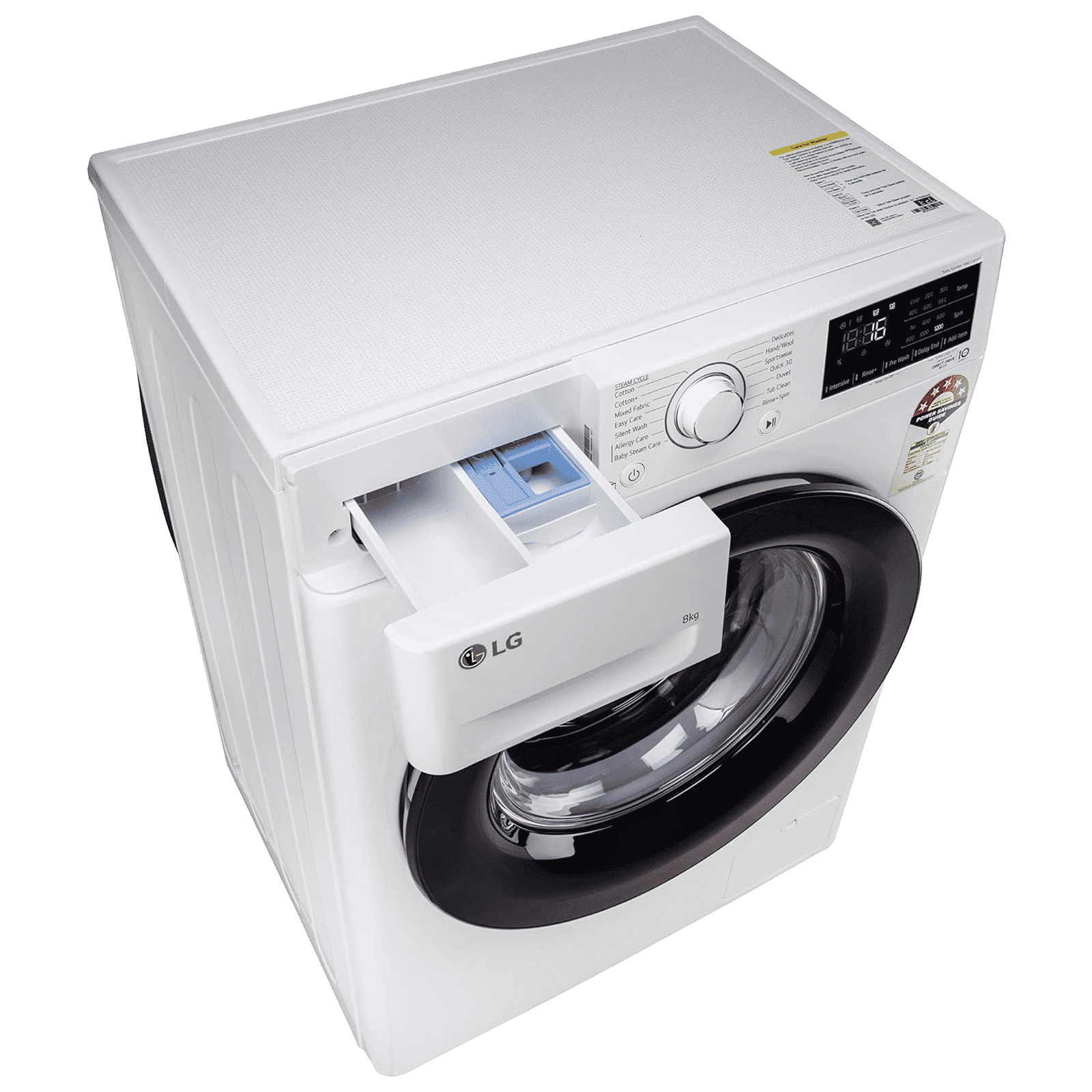 LG 8 kg 5 Star Inverter Fully Automatic Front Load Washing Machine (FHP1208Z3W, AI Direct Drive Technology, White) LG 8 kg 5 Star Inverter Fully Automatic Front Load Washing Machine (FHP1208Z3W, AI Direct Drive Technology, White)_7