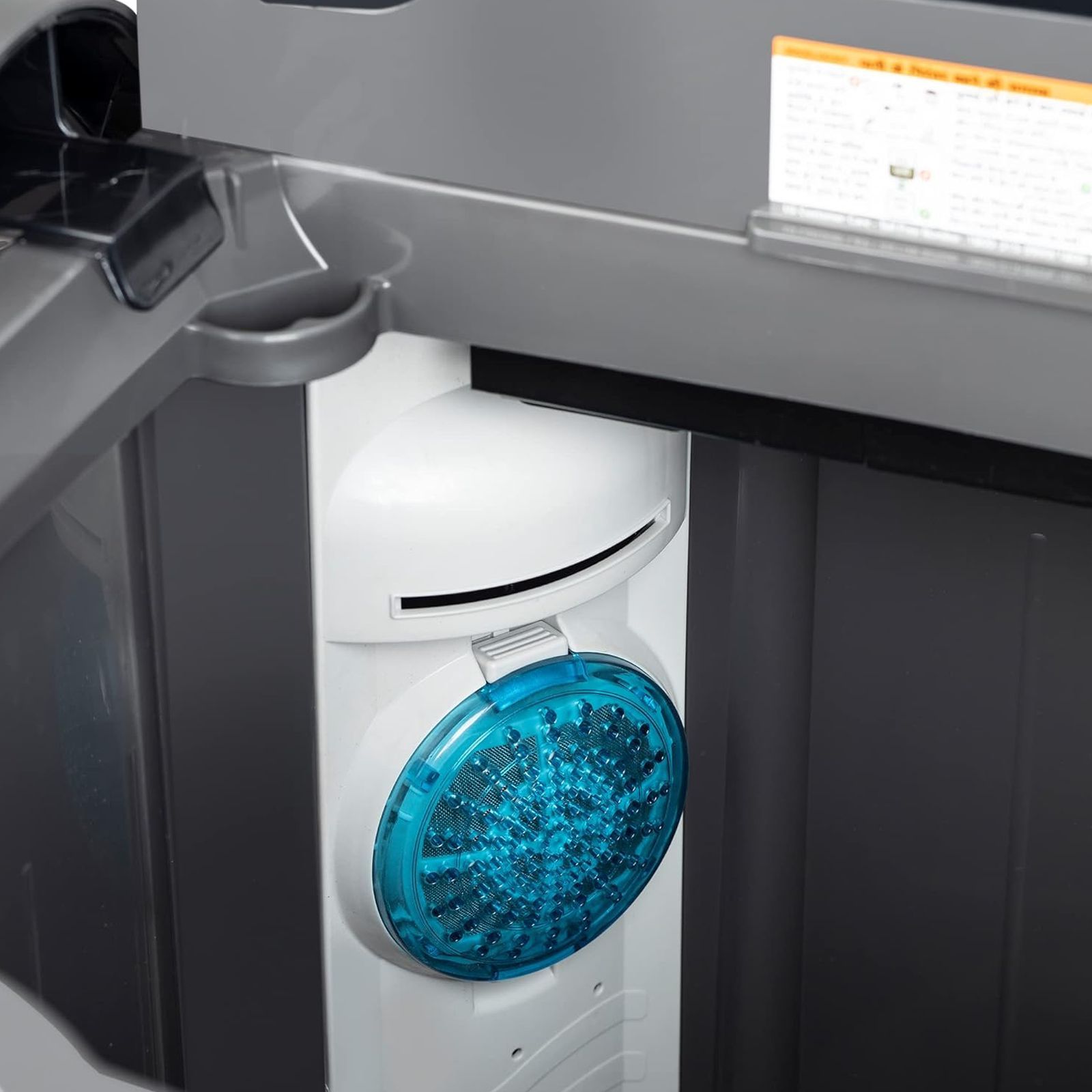 LG 8.5 kg 5 Star Semi Automatic Washing Machine with Roller Jet Pulsator (P8535SKMZ.ABMQEIL, Middle Black)_8