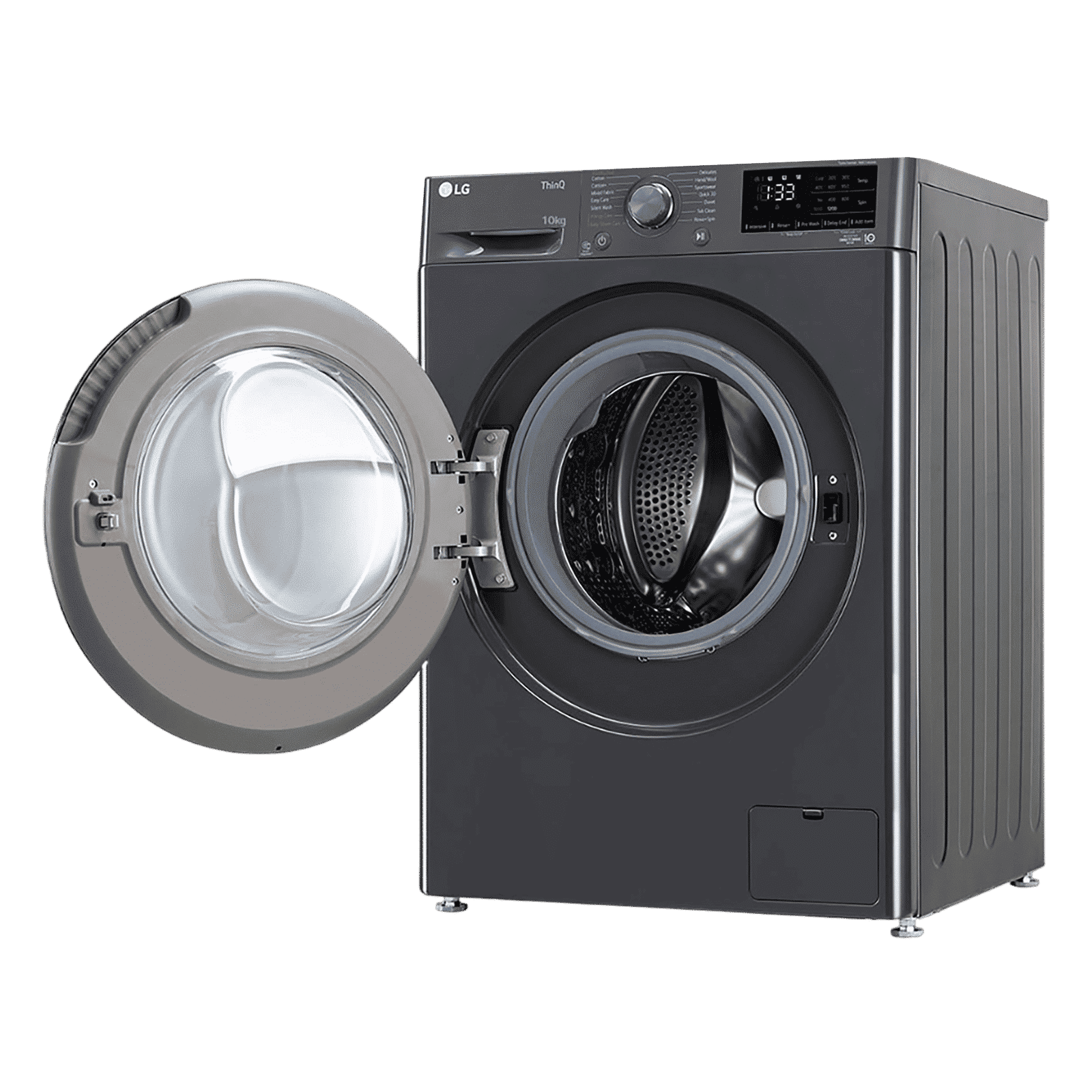 LG 10 kg 5 Star Fully Automatic Front Load Washing Machine (FHP1410Z5M.AMBQEIL, AI Direct Drive, Middle Black)_11
