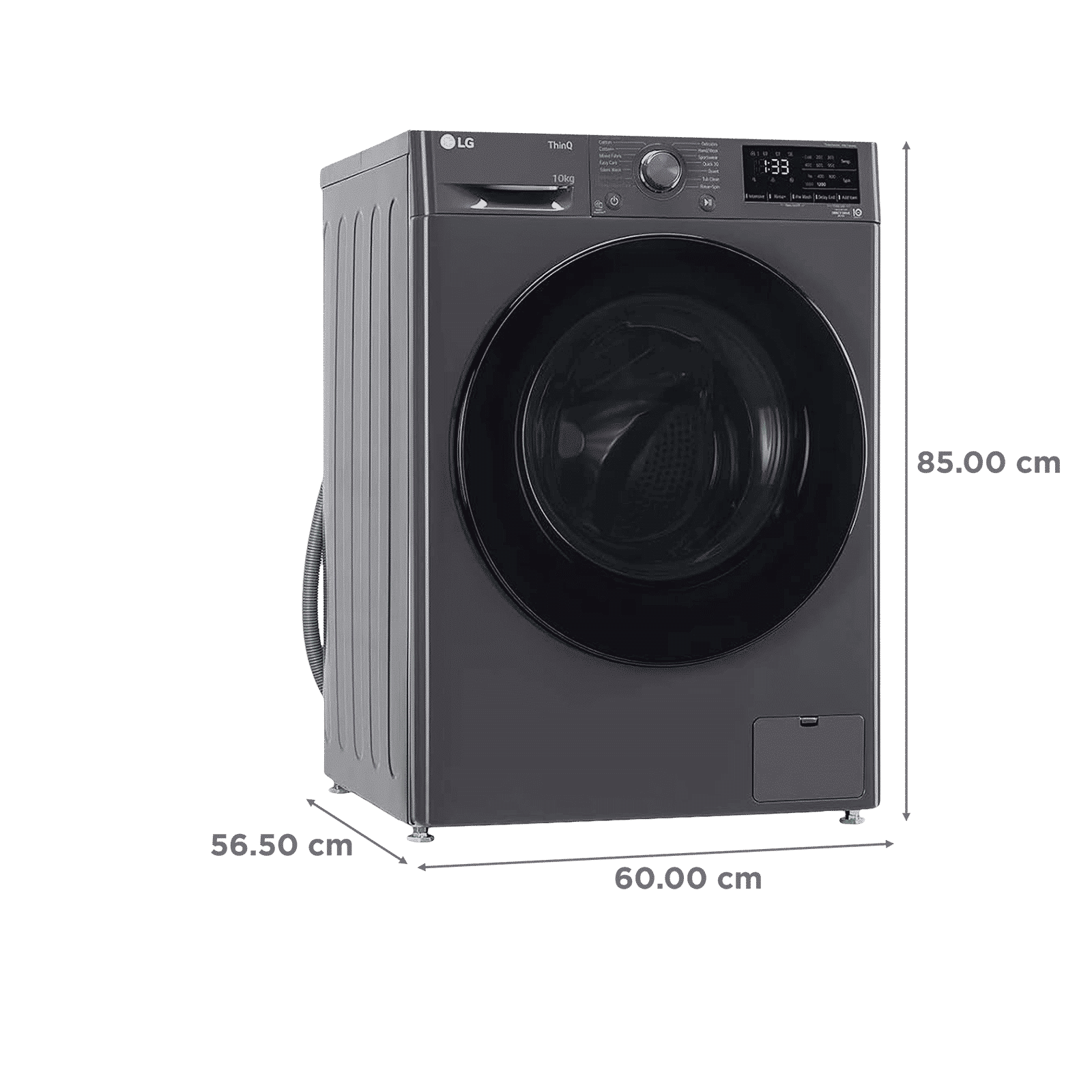 LG 10 kg 5 Star Fully Automatic Front Load Washing Machine (FHP1410Z5M.AMBQEIL, AI Direct Drive, Middle Black)_3