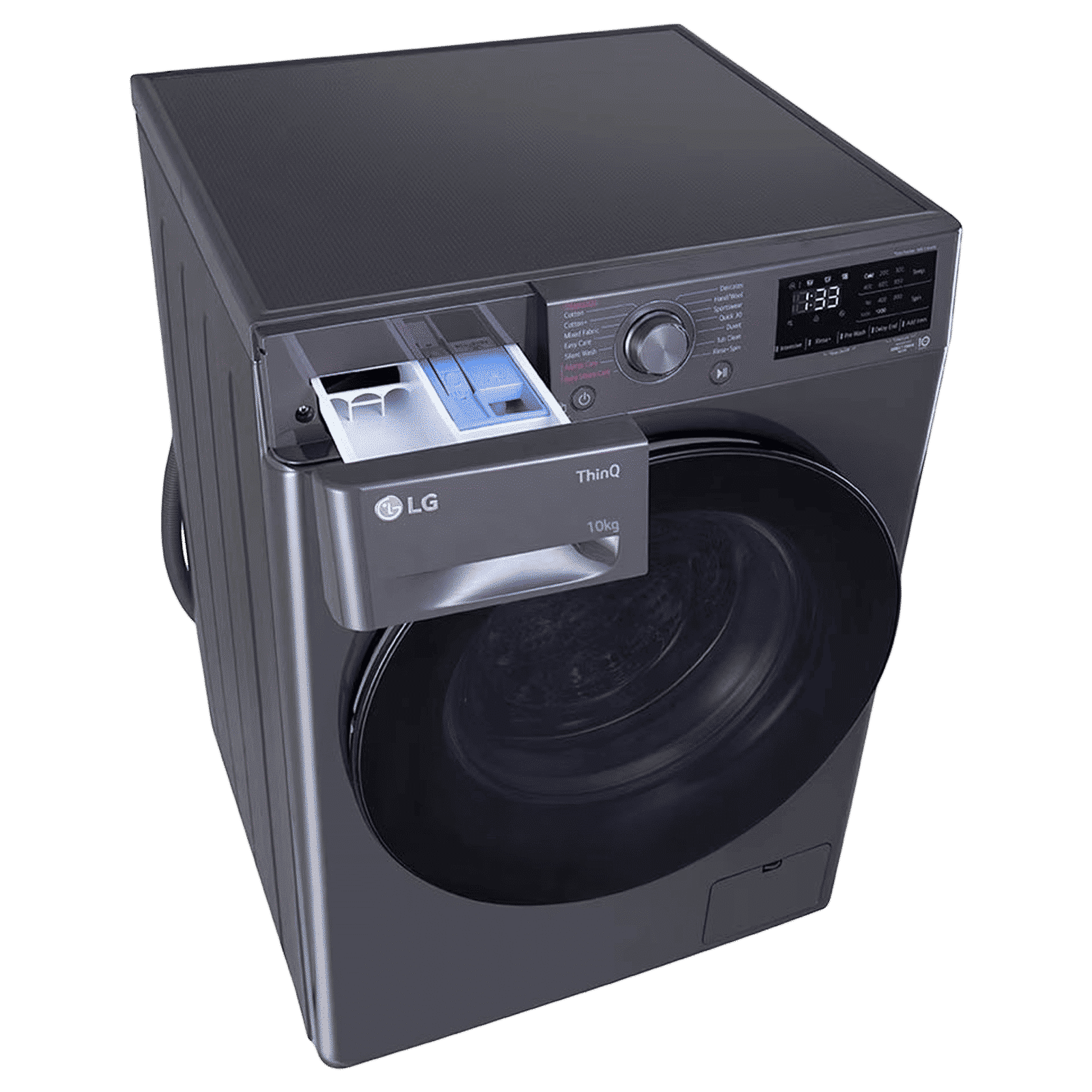 LG 10 kg 5 Star Fully Automatic Front Load Washing Machine (FHP1410Z5M.AMBQEIL, AI Direct Drive, Middle Black)_8