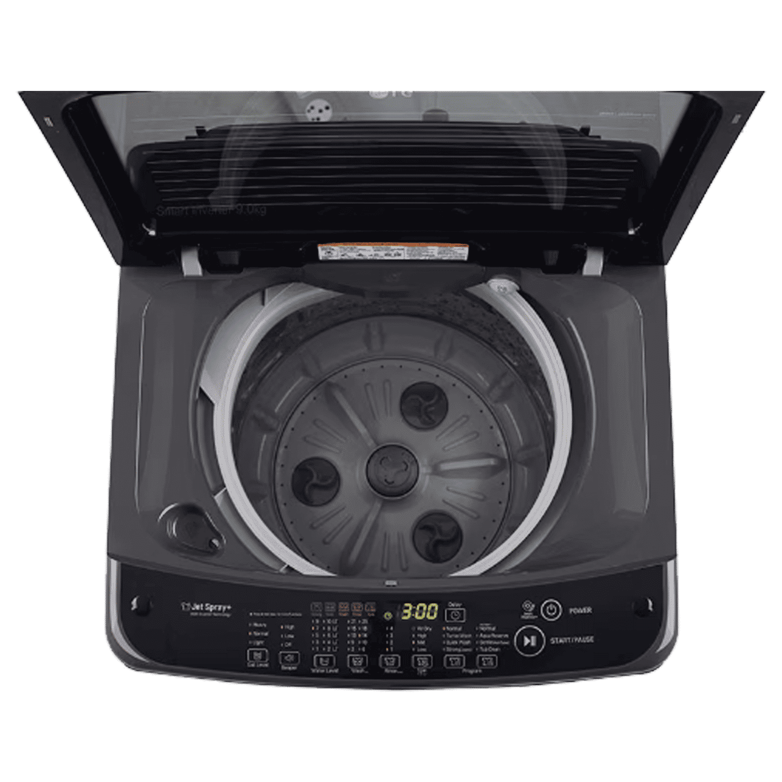 LG 9 kg 5 Star Fully Automatic Top Load Washing Machine (T90AJPB1Z.APBQEIL, 8 Wash Programs, Platinum Black) LG 9 kg 5 Star Fully Automatic Top Load Washing Machine (T90AJPB1Z.APBQEIL, 8 Wash Programs, Platinum Black)_6