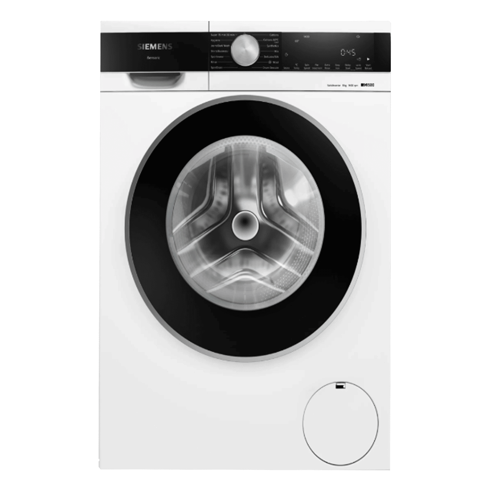 SIEMENS 8 kg Fully Automatic Front Load Washing Machine (Series 4, WG34A200IN, Wave Drum, White) SIEMENS 8 kg Fully Automatic Front Load Washing Machine (Series 4, WG34A200IN, Wave Drum, White)_1