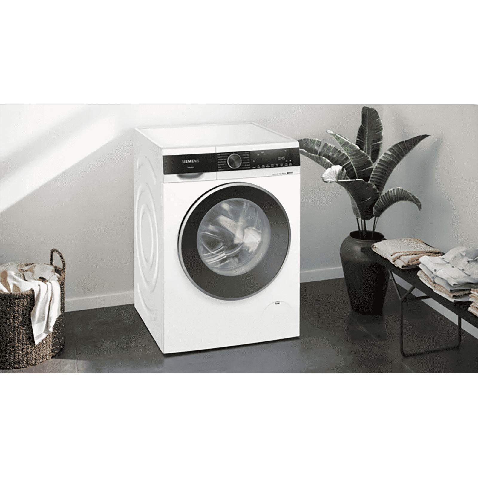 SIEMENS 8 kg Fully Automatic Front Load Washing Machine (Series 4, WG34A200IN, Wave Drum, White) SIEMENS 8 kg Fully Automatic Front Load Washing Machine (Series 4, WG34A200IN, Wave Drum, White)_9