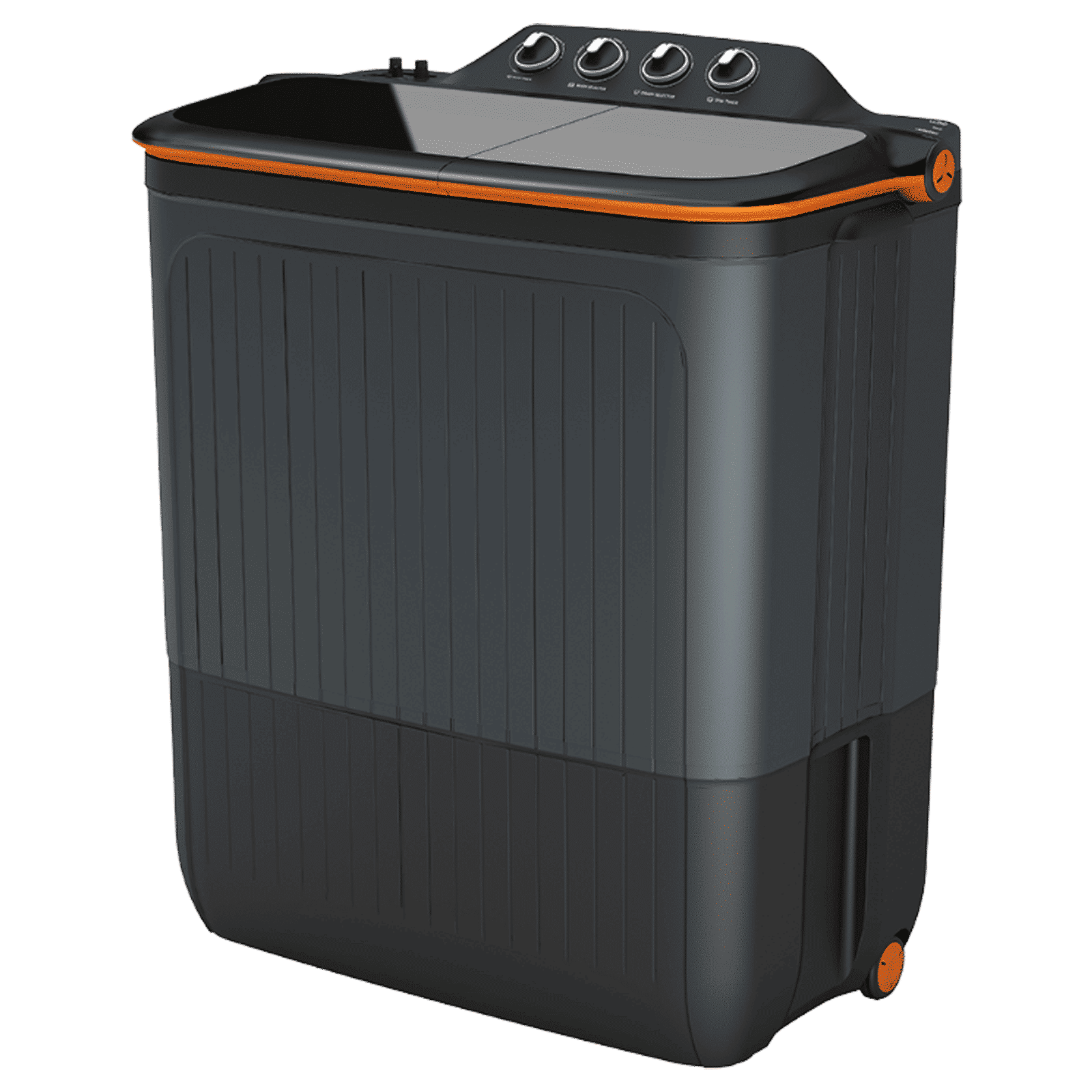 LLOYD 8 kg 5 Star Semi Automatic Washing Machine with 3 Wash Programs (GLWMS80AVGEL, Grey)_4