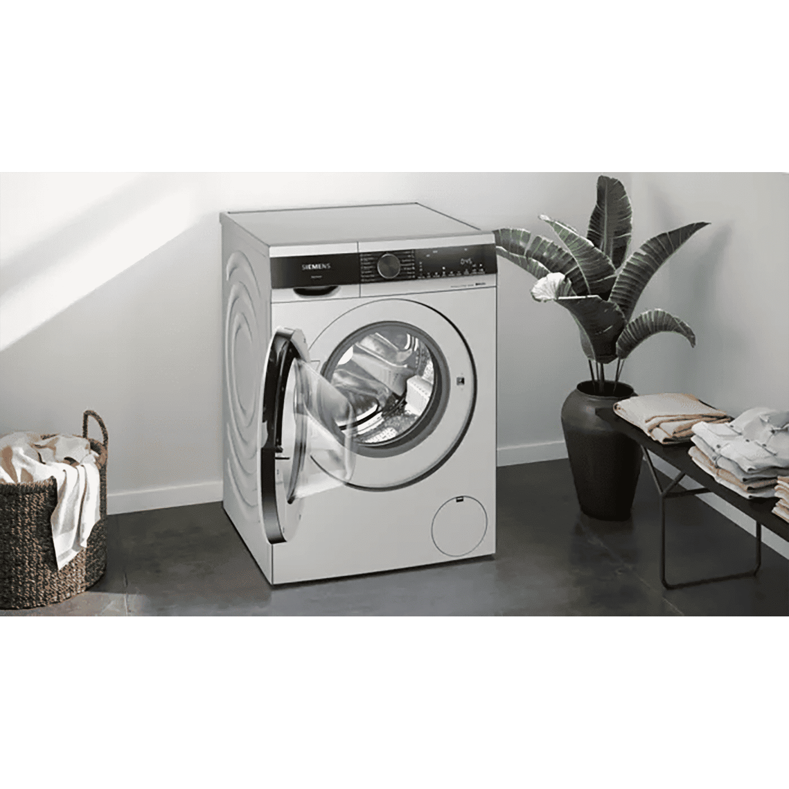 SIEMENS iQ500 10.5 kg/6 kg Fully Automatic Front Load Washer Dryer Combo (Multiple Water Protection, WN64A2U9IN, Silver)_7