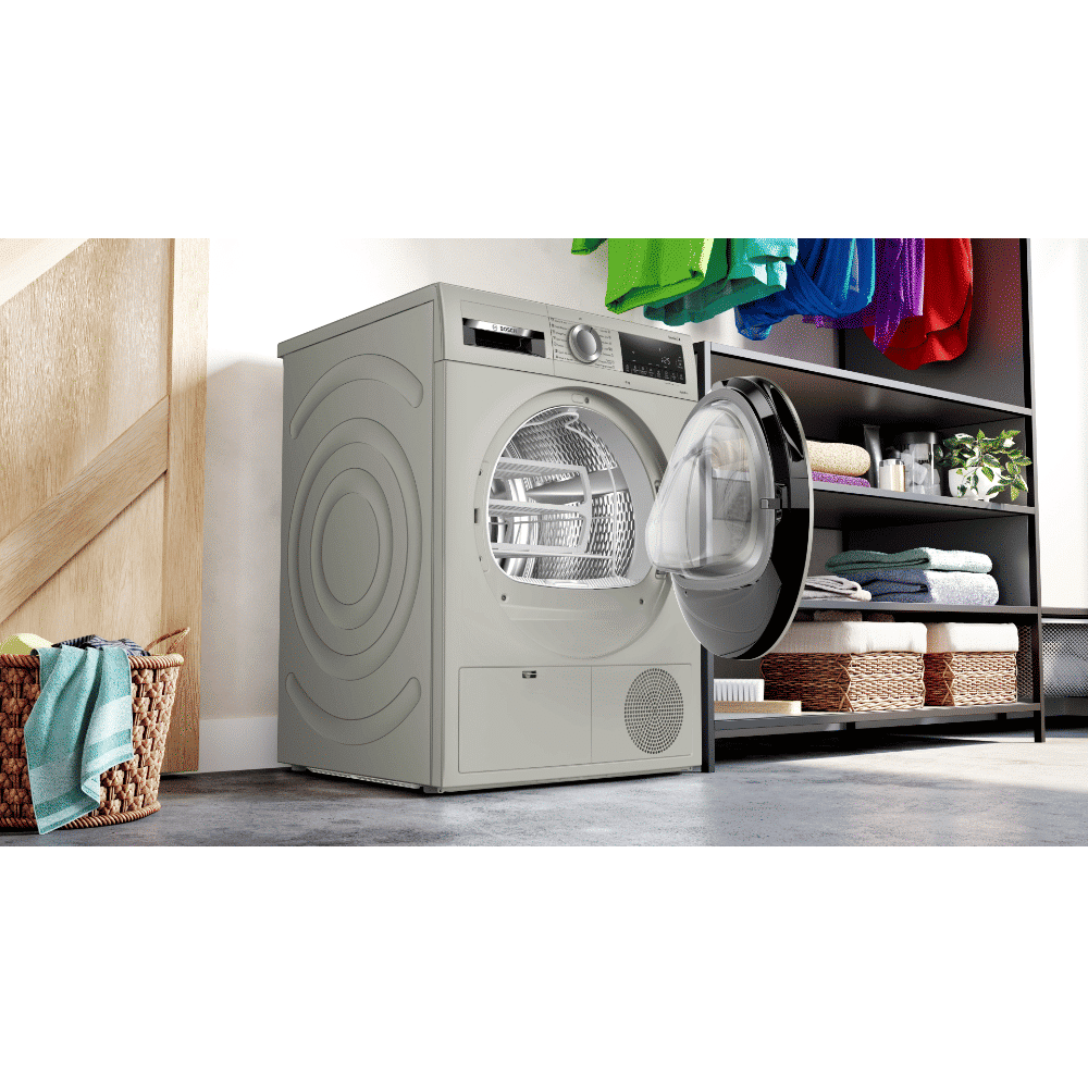 BOSCH 8 kg Fully Automatic Front Load Dryer (Series 4, WPG23108IN, LED Display, Silver Inox) BOSCH 8 kg Fully Automatic Front Load Dryer (Series 4, WPG23108IN, LED Display, Silver Inox)_7