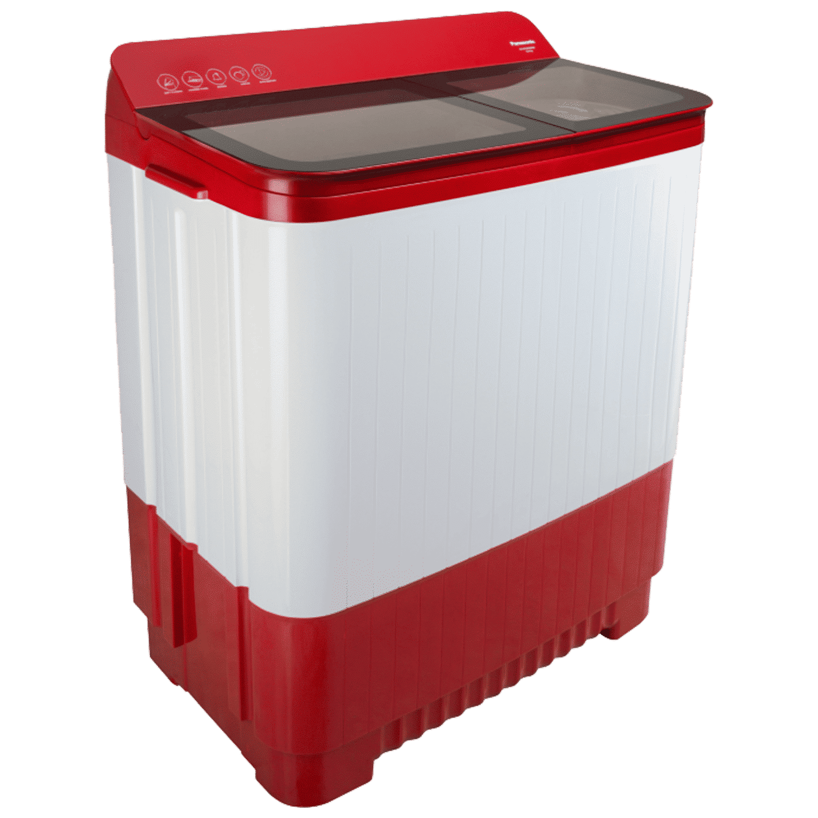 Panasonic 12 kg 5 Star Semi Automatic Washing Machine with Active Foam System (H6, NA-W120H6RRB, Red)_5