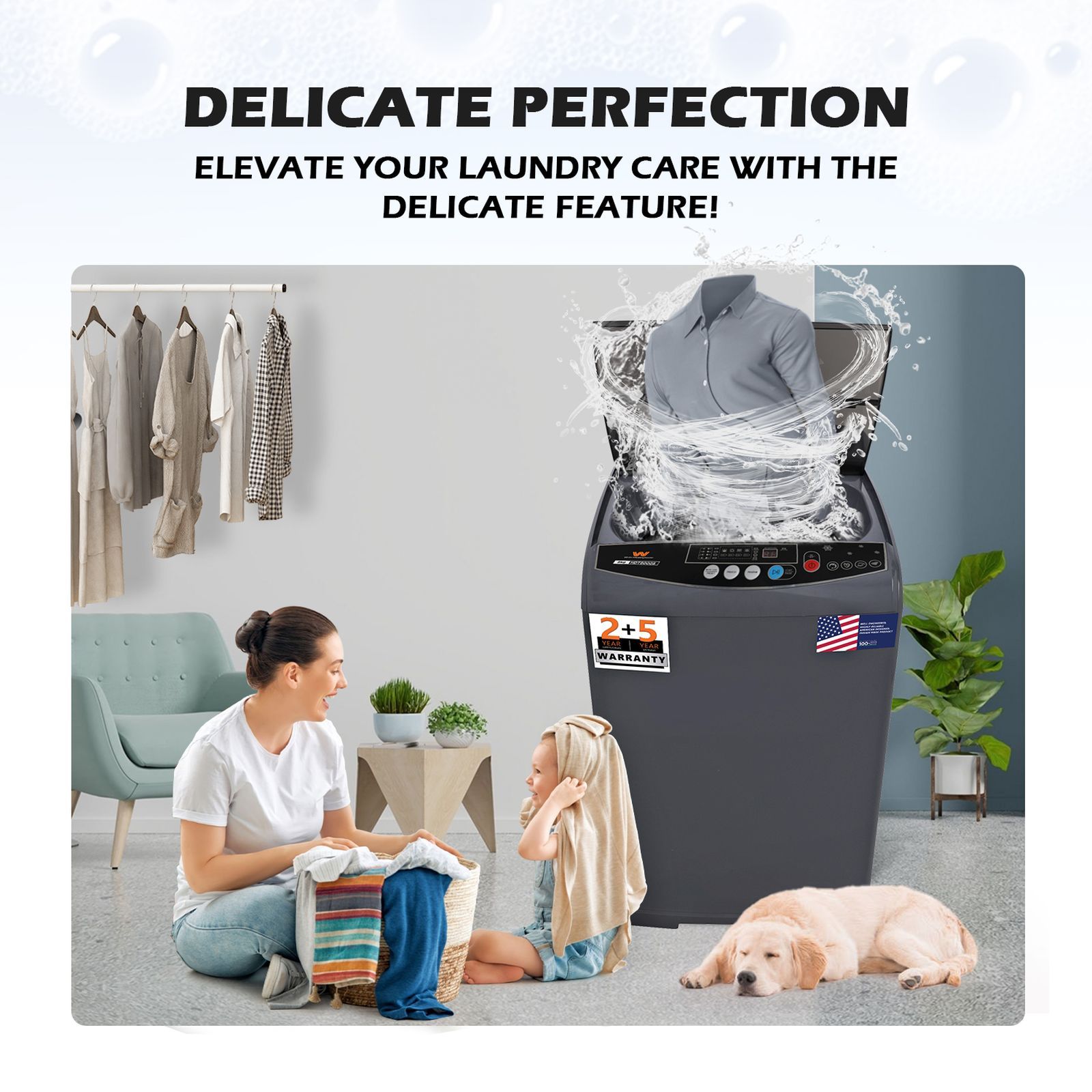 White Westinghouse 8 kg 5 Star Fully Automatic Top Load Washing Machine (HDT8000S, Water Reserve Technology, Grey)_15