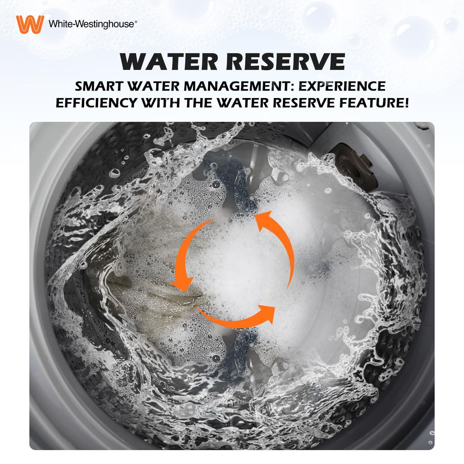 White Westinghouse 8.5 kg Fully Automatic Top Load Washing Machine (HDT8500S, Delay Start, Graphite)_7