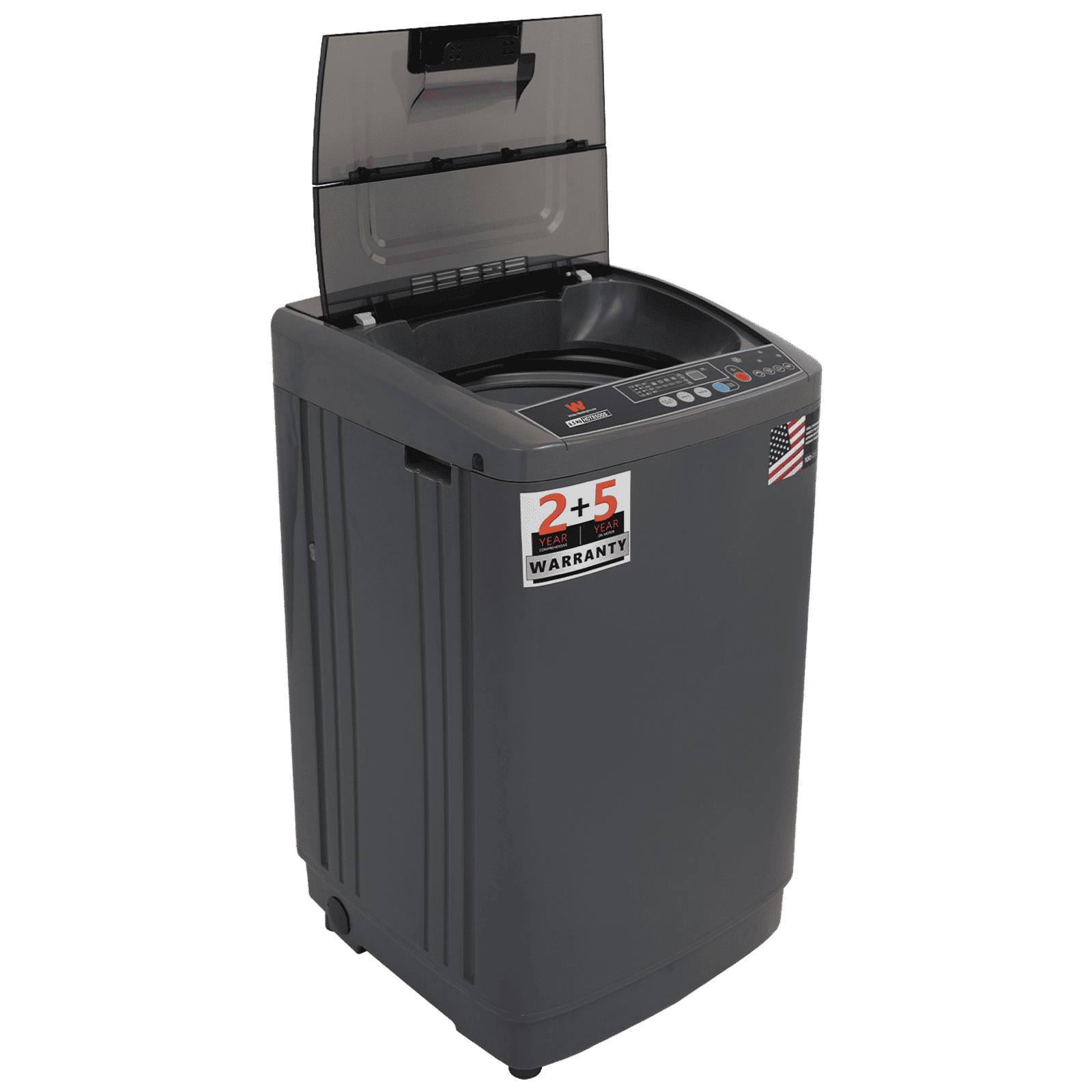 White Westinghouse 8.5 kg Fully Automatic Top Load Washing Machine (HDT8500S, Delay Start, Graphite)_4