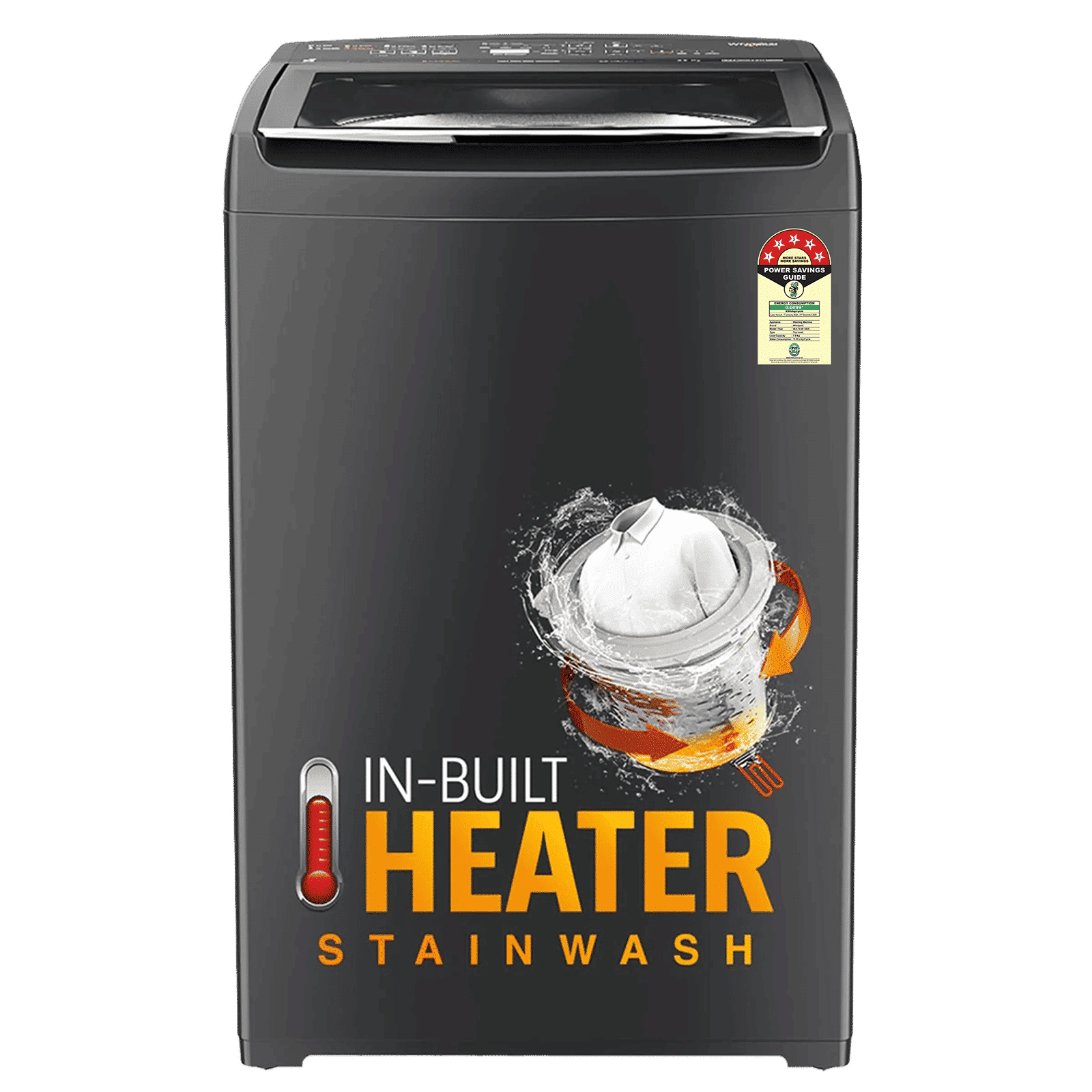 Whirlpool 7.5 kg 5 Star Fully Automatic Top Load Washing Machine (StainWash Pro, 31631, In-built Heater, Grey) Whirlpool 7.5 kg 5 Star Fully Automatic Top Load Washing Machine (StainWash Pro, 31631, In-built Heater, Grey)_1