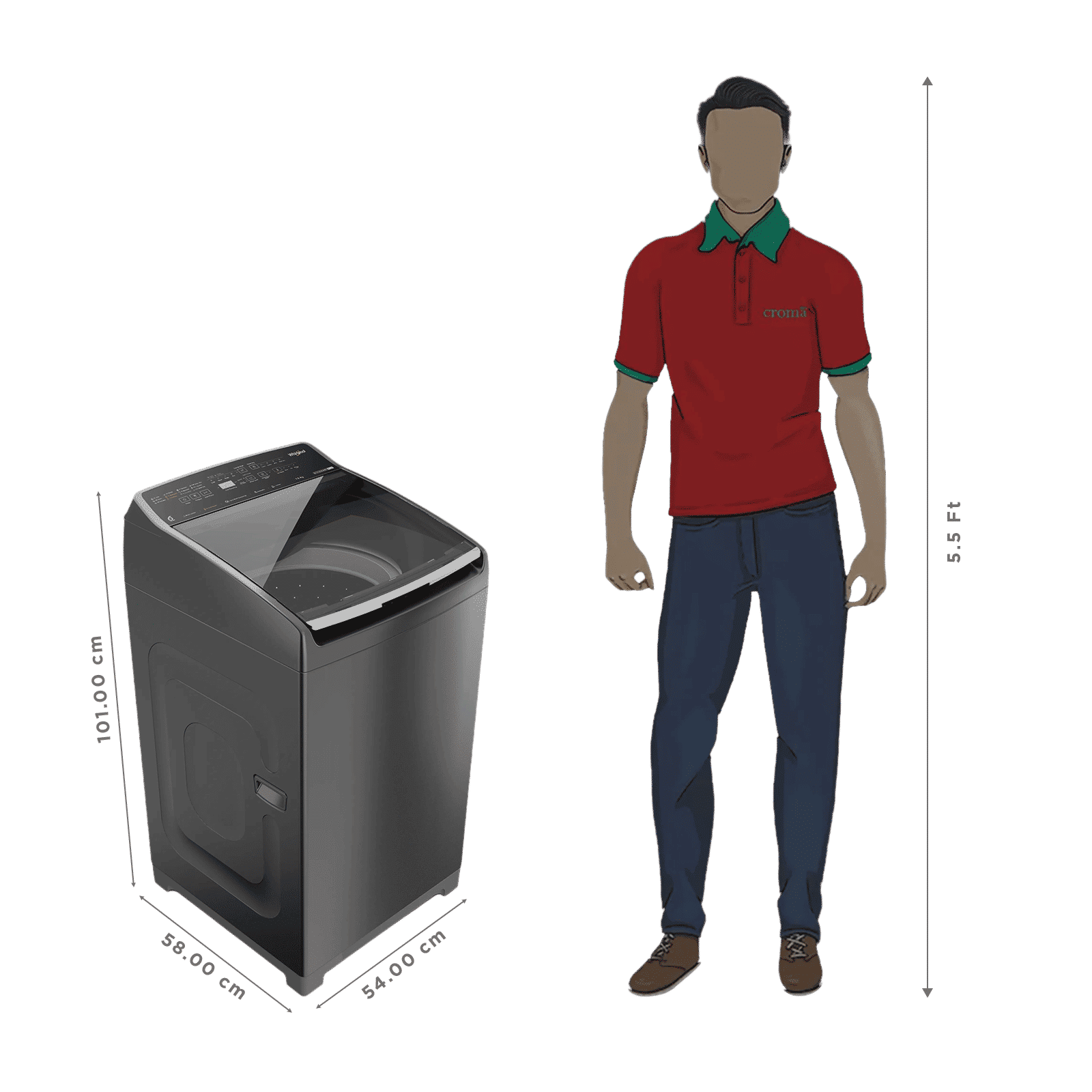 Whirlpool 7.5 kg 5 Star Fully Automatic Top Load Washing Machine (StainWash Pro, 31631, In-built Heater, Grey)_3