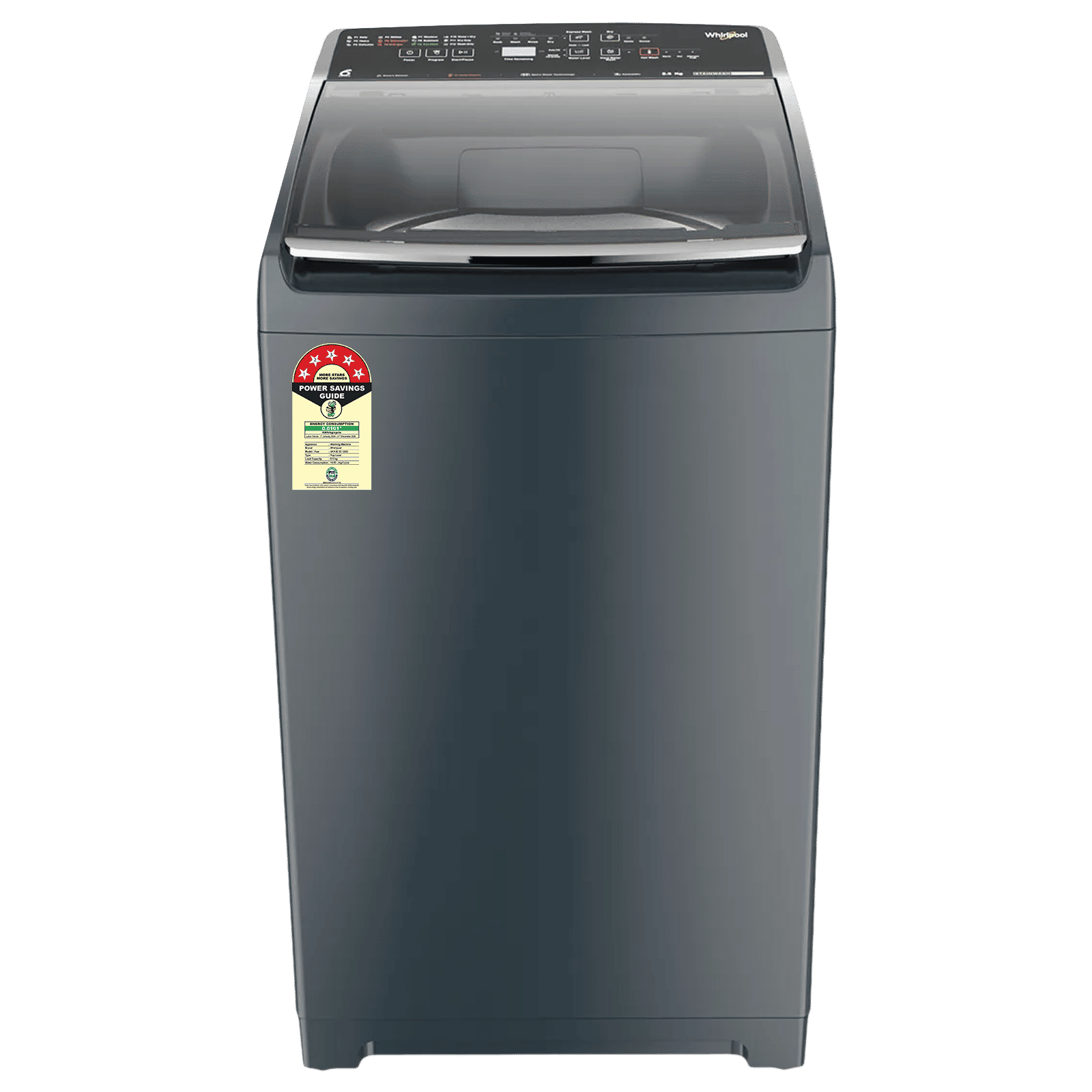 Whirlpool 8.5 kg 5 Star Fully Automatic Top Load Washing Machine (Stainwash Pro Plus, 31639, In-built Heater, Midnight Grey)_1
